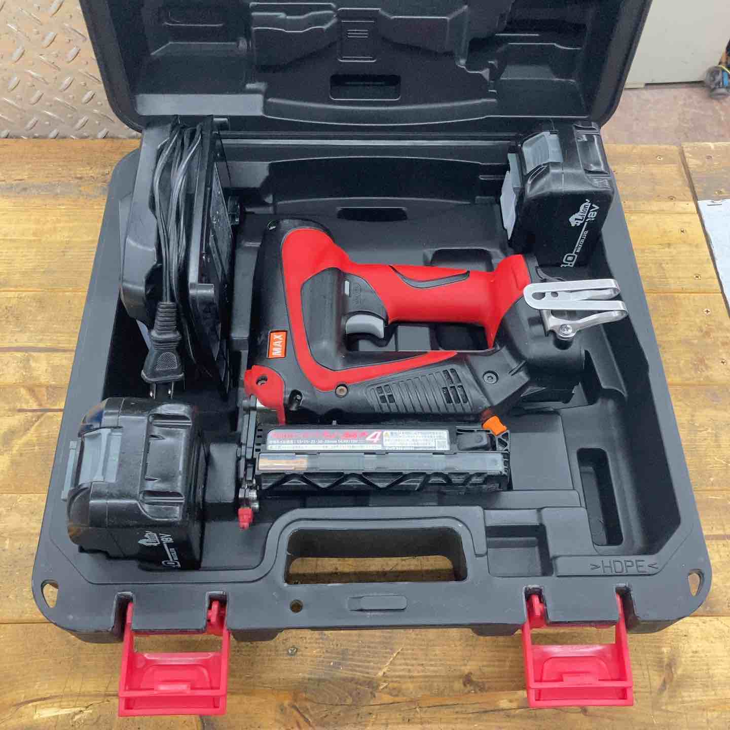 【中古】★マックス(MAX) コードレスピンネイラ TJ-35P4-BC/1850A【所沢店】