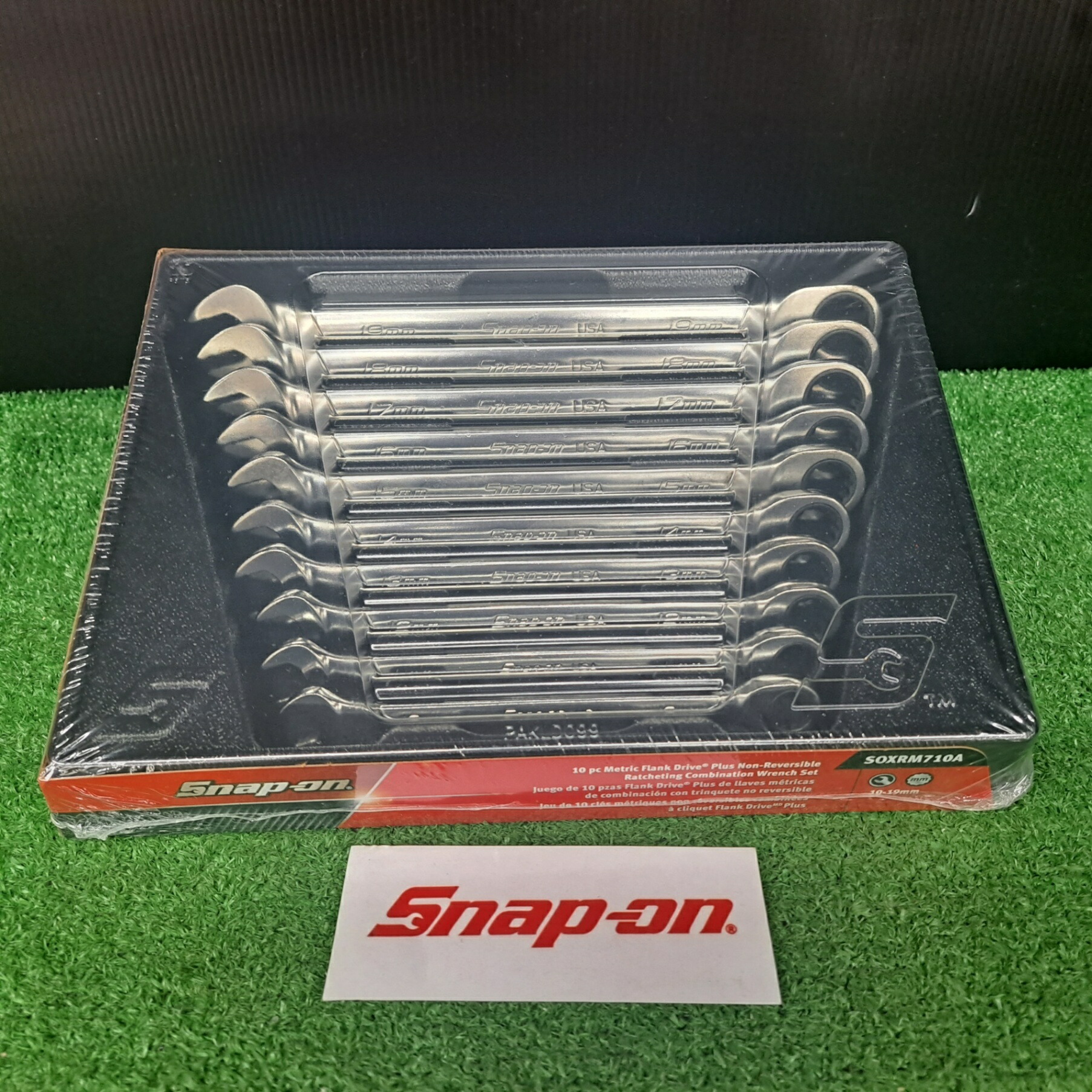 【新古】◇スナップオン/Snap-on フランクドライブプラス コンビネーションギアレンチセット SOXRM710A ラチェッティングコンビネーションレンチ 10・11・12・13・14・15・16・17・18・19粍【岩槻店】