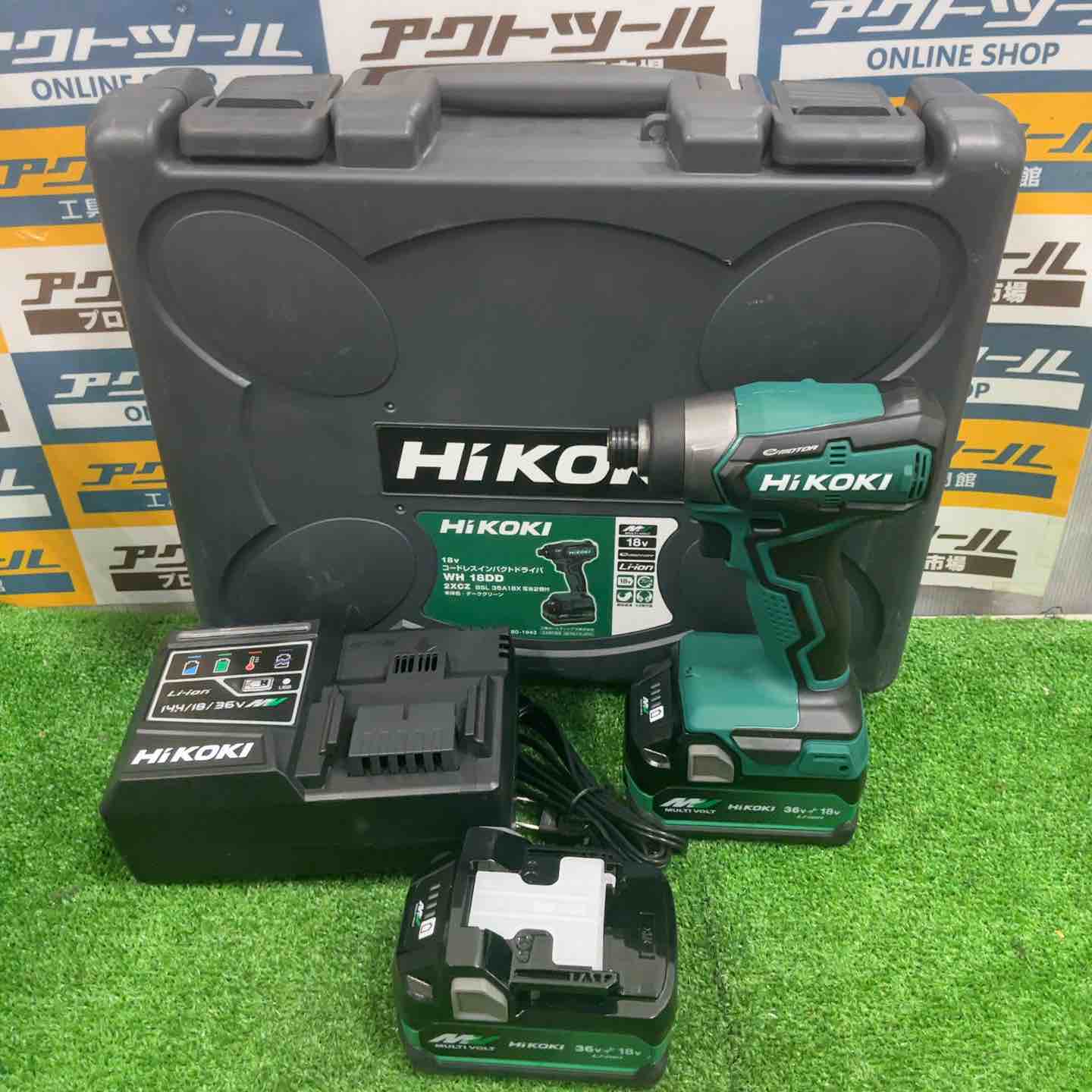 ◇ハイコーキ(HiKOKI) コードレスインパクトドライバー WH18DD(2XCZ