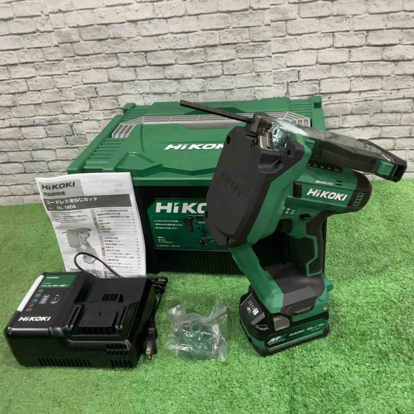 【新古】★ハイコーキ(HIKOKI) 18Vコードレス全ネジカッタ CL18DA(XPZ) 18V フルセット【三角江店】