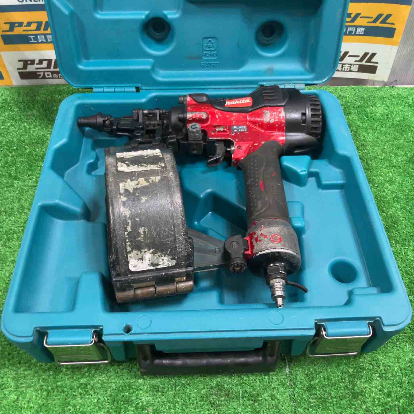 【中古】★マキタ(makita) 高圧エア湖釘打ち機 AN510HS サイディング【草加店】