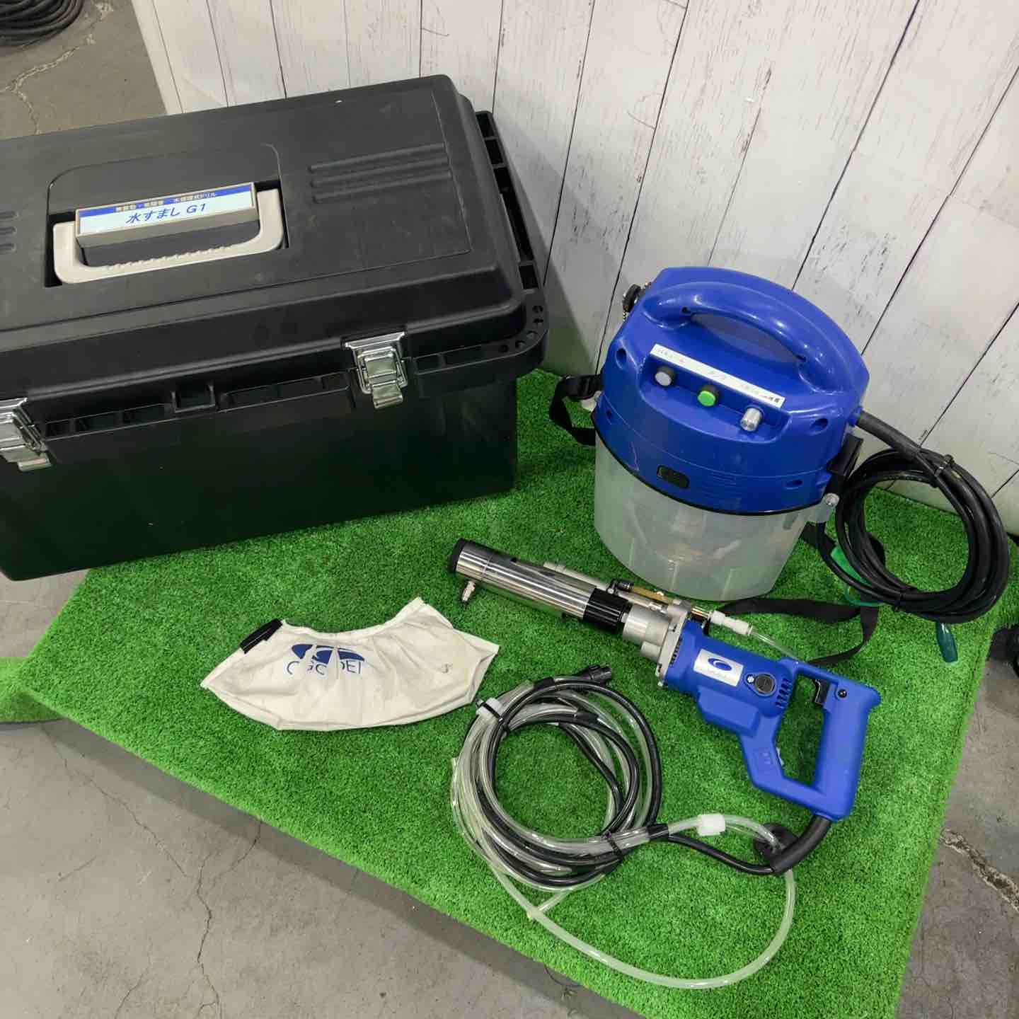 【中古】▼呉英製造所 水循環過程式無振りまわすせん孔機 水すましG1【三角江店】