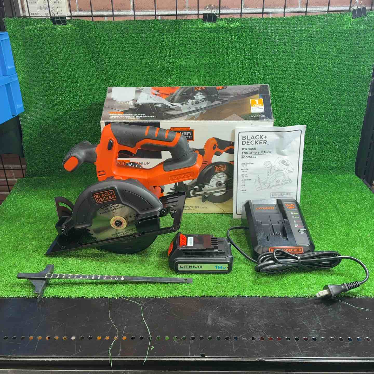 【中古】ブラックアンドデッカー(BLACK+DECKER) 18V コードレス丸ノコ【本体のみ独居室別売】 BDCCS18B【藤沢店】