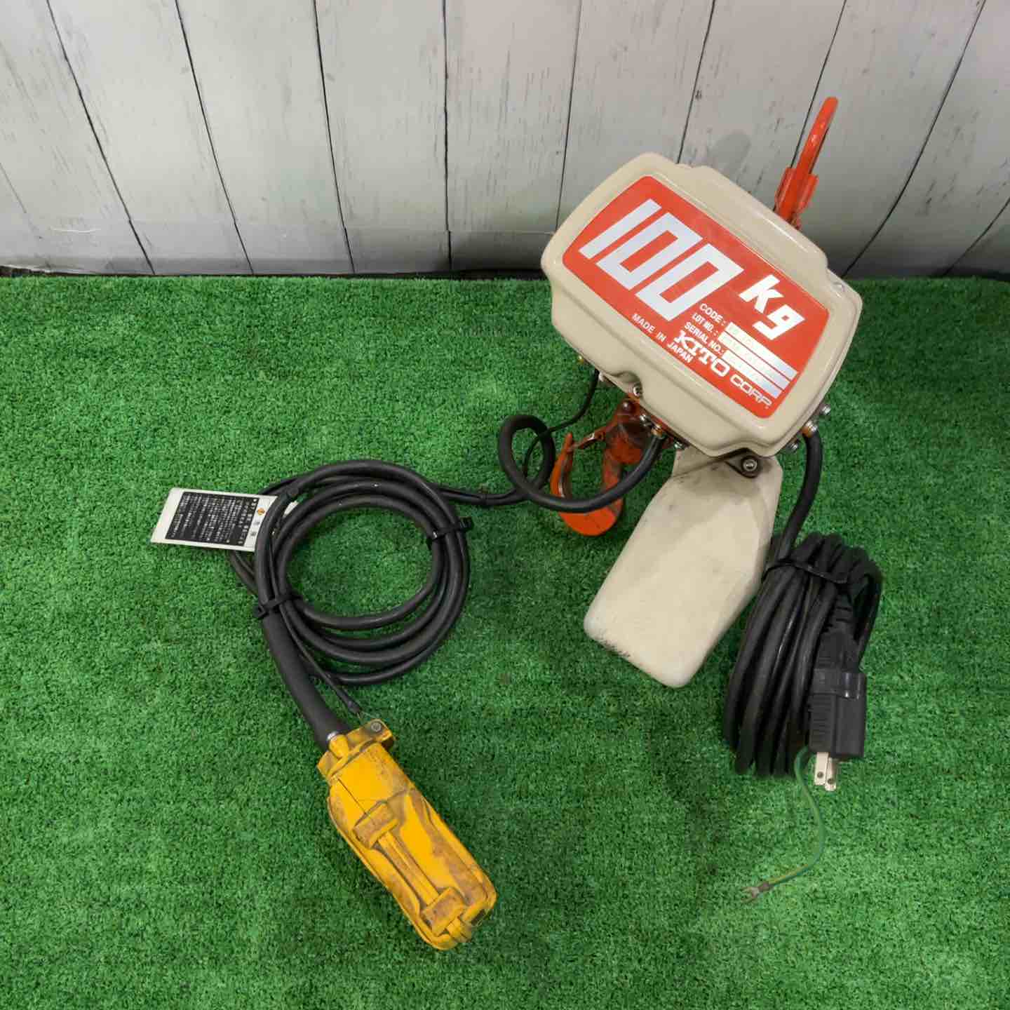 【中古】★KITO(キトー) チェーン店立ちはだかる ED10S【三角江店】