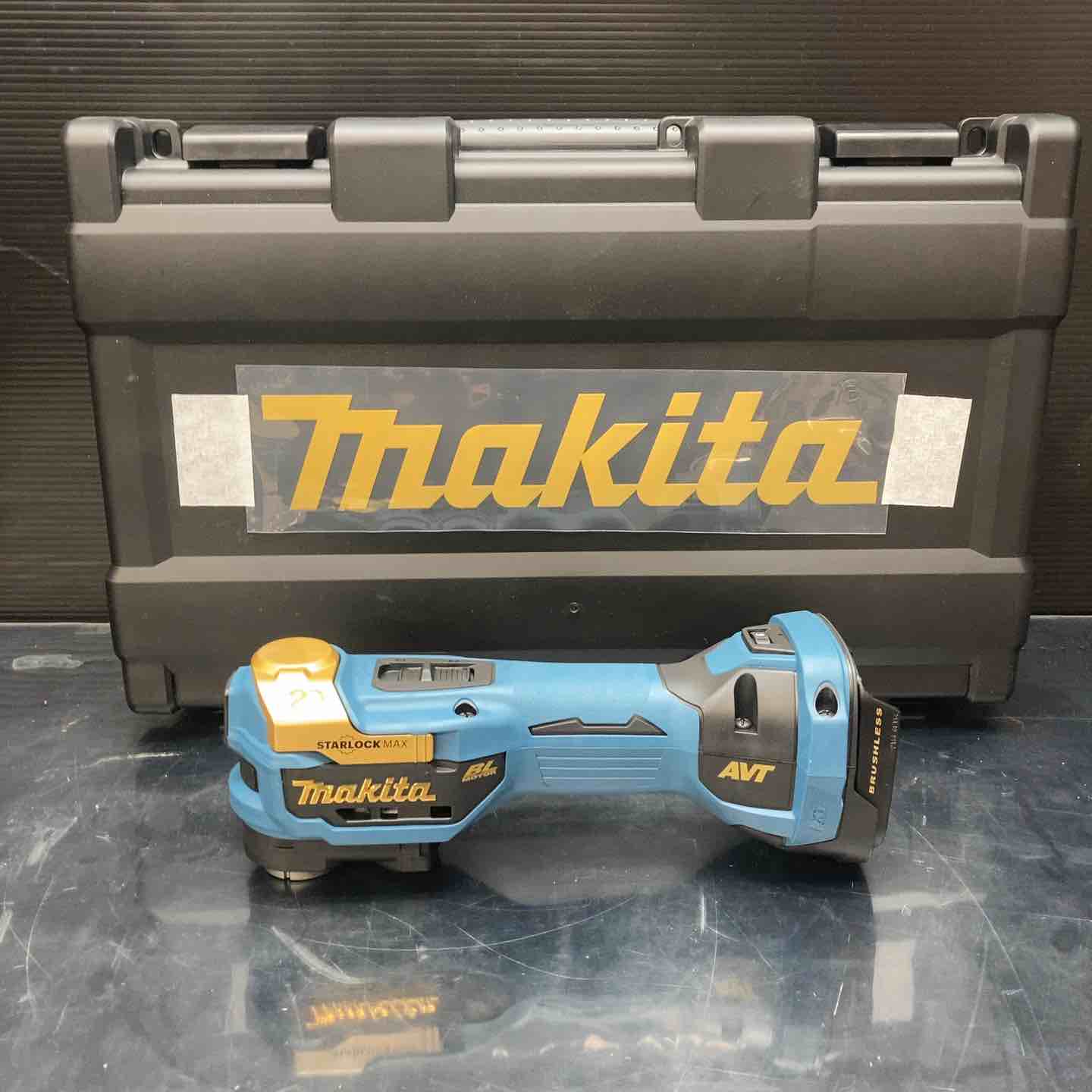 【新古】マキタ(makita) コードレスマルチツール TM52DRGPB LXT20周年祝する押さえる色つや 割り増し金青み【川越店】