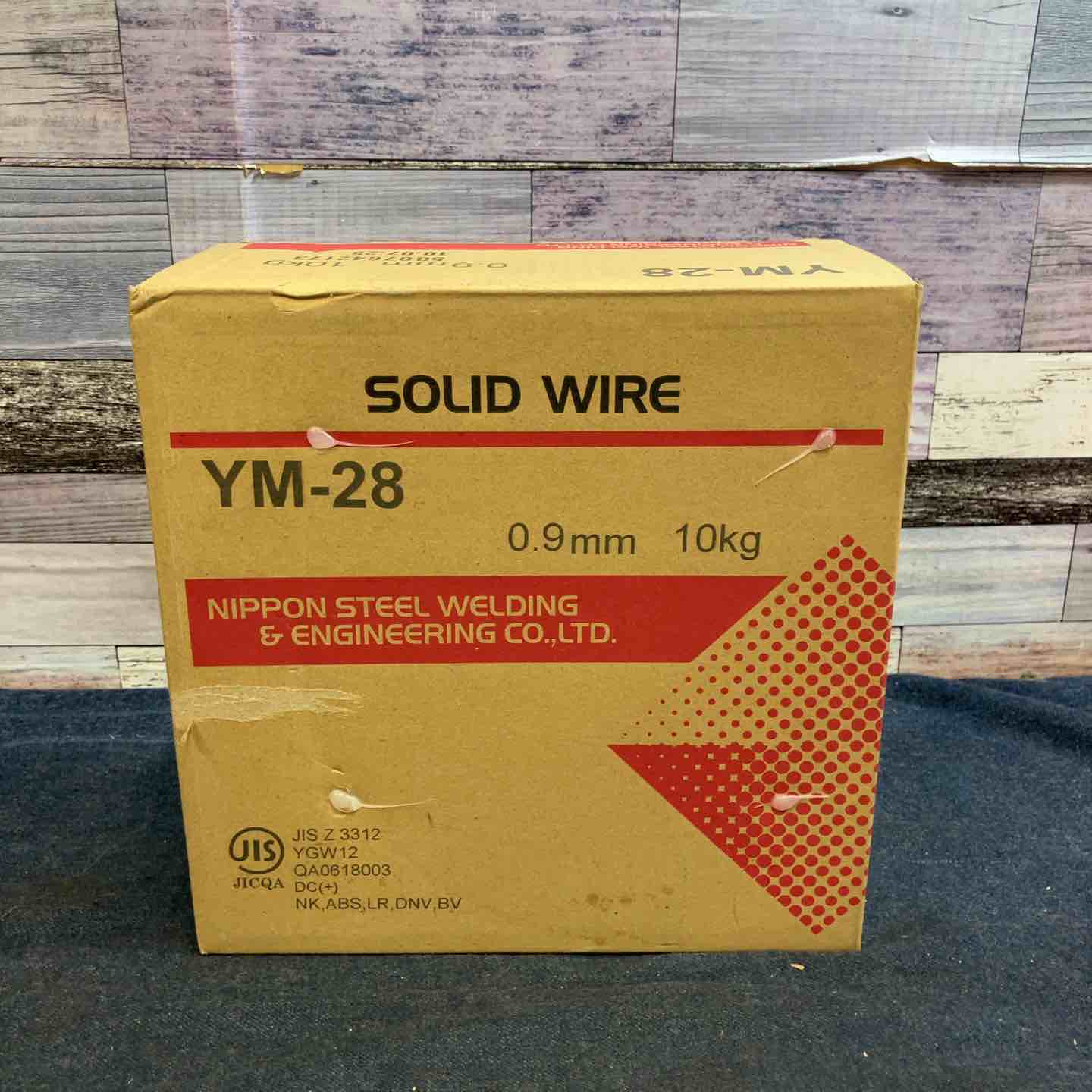 【新古】◇ソリッドワイヤ YGW12 0.9粍 10kg/巻 YM-28、MG-50T、YM-45T其れ相応 10kg/巻【八潮店】