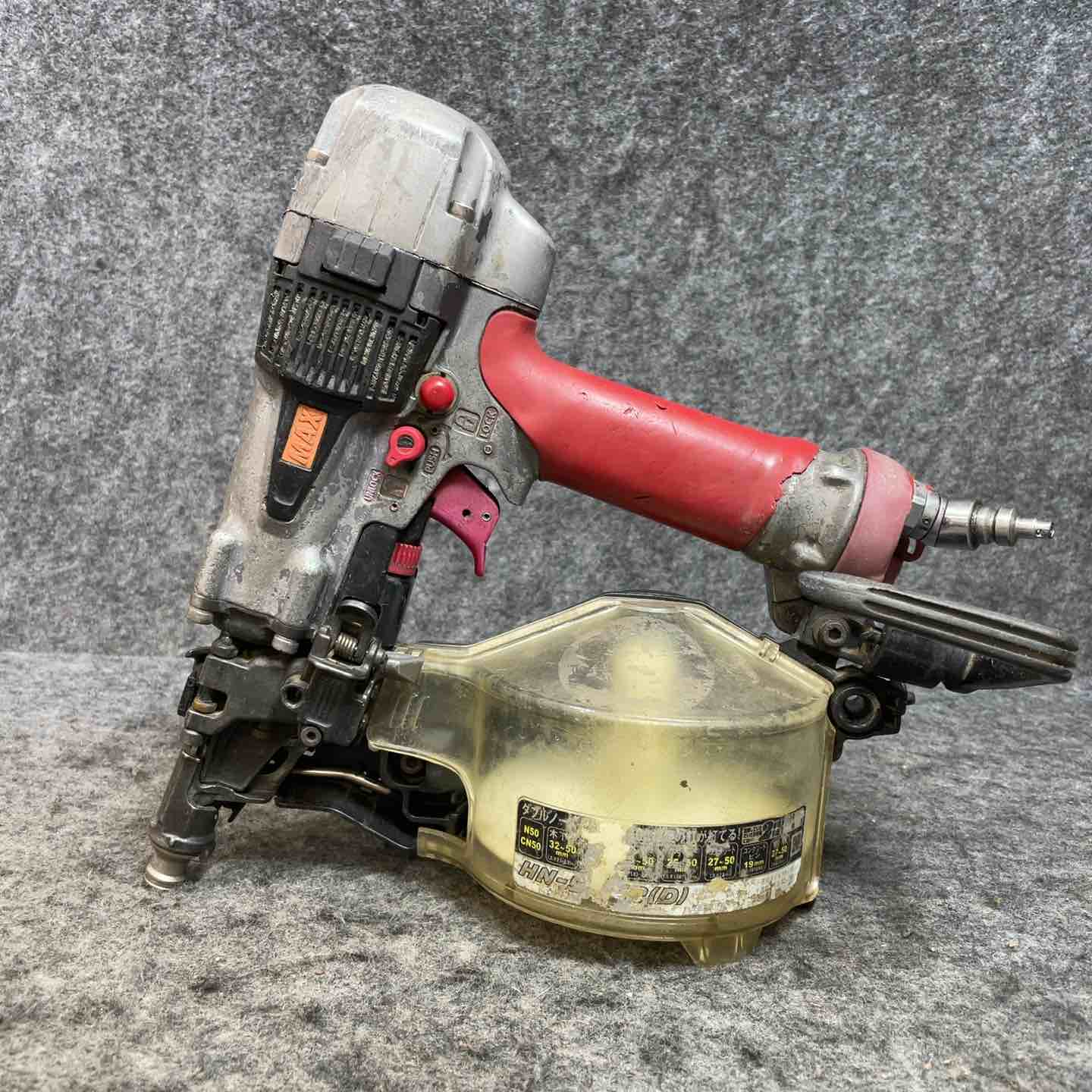 【中古】マックス(MAX) 高圧エア湖釘打ち機 HN-50N2(D)【桶川店】