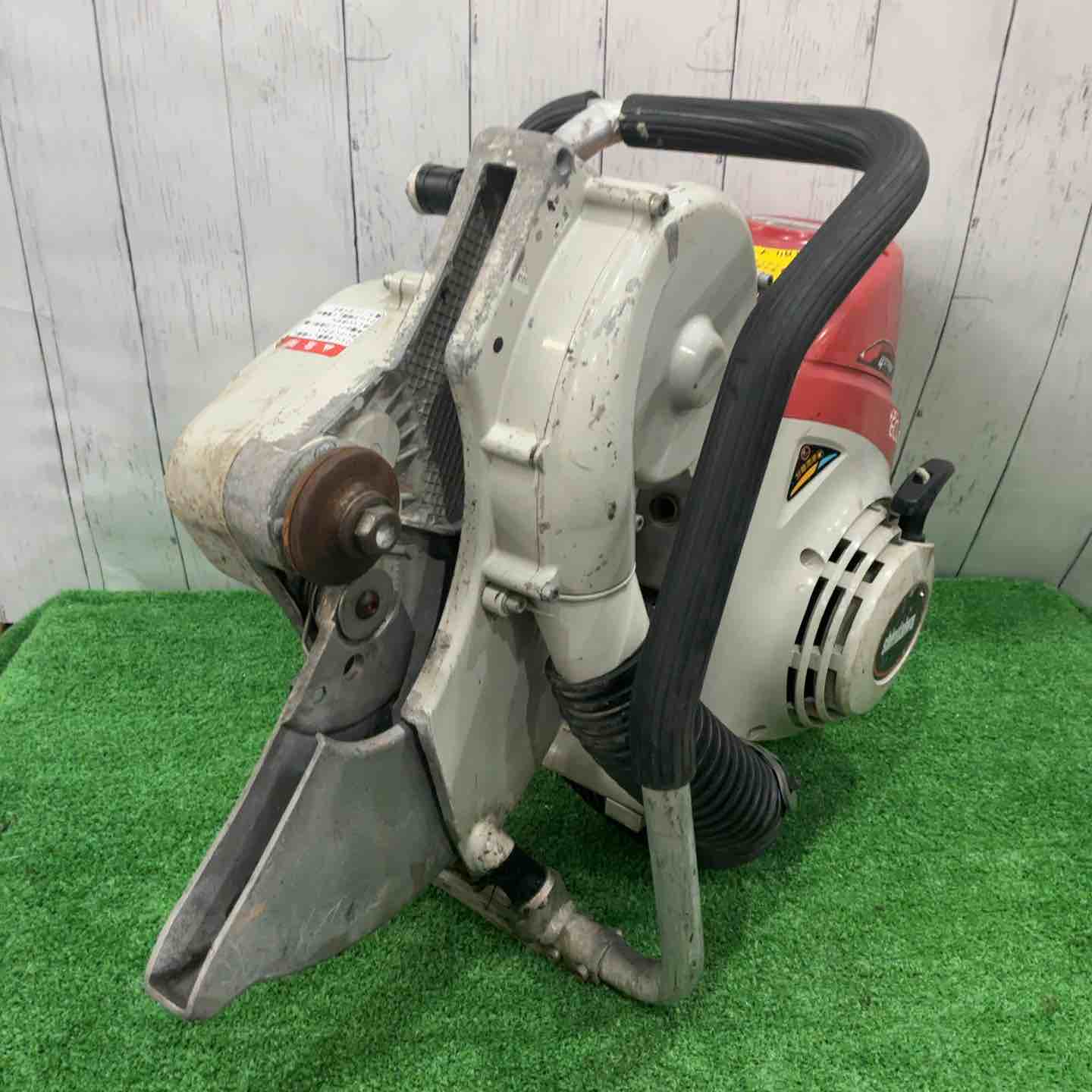 【中古】◇新ダイワ 発動機切断機 集じん印字機【ターボ嚠喨たる】 ECLD7412S-CD 動くこと突きとめる済み【三角江店】