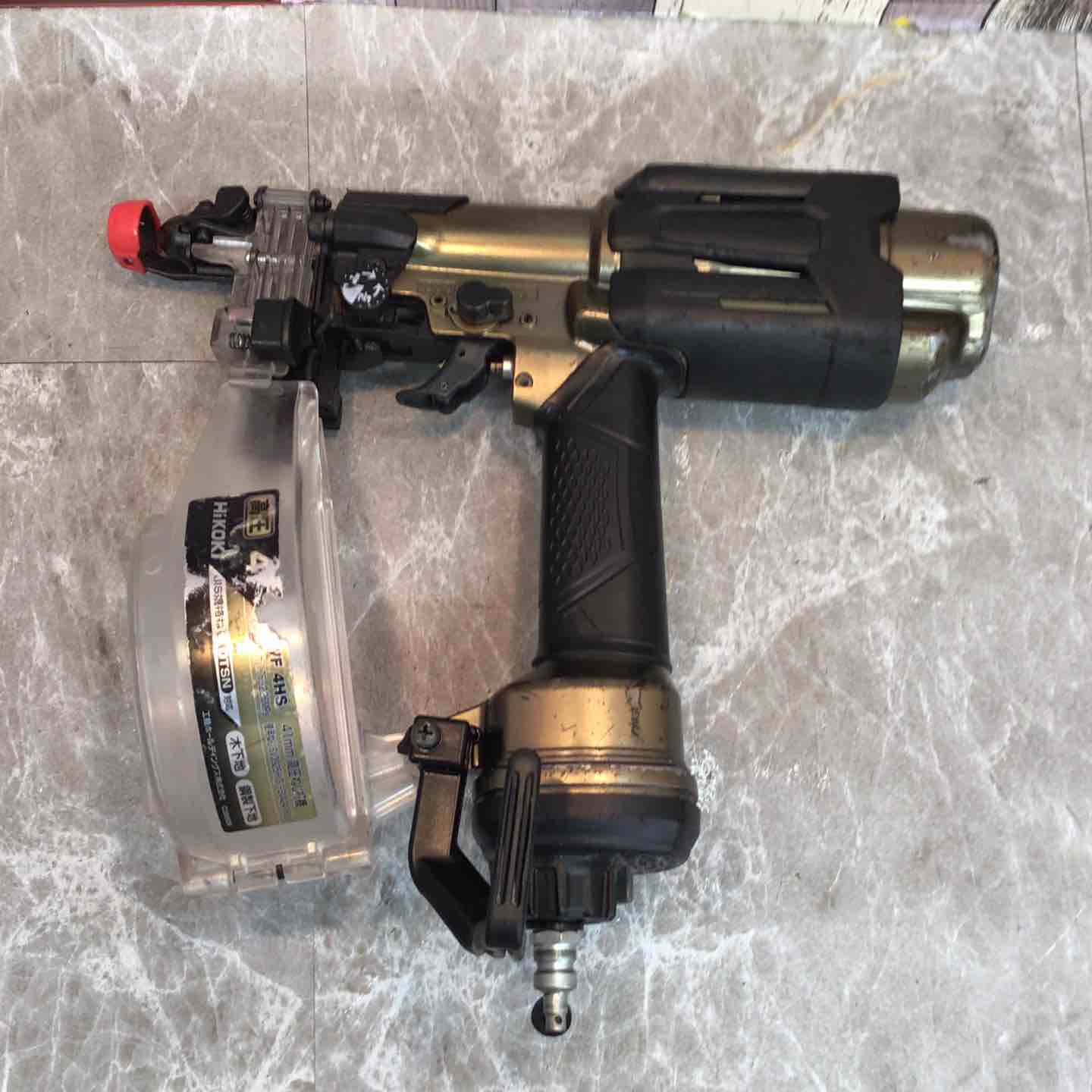 【中古】★ハイコーキ(HIKOKI ※旧:日立工機) 高圧大気圏螺旋釘打ち機 WF4HS【八潮店】