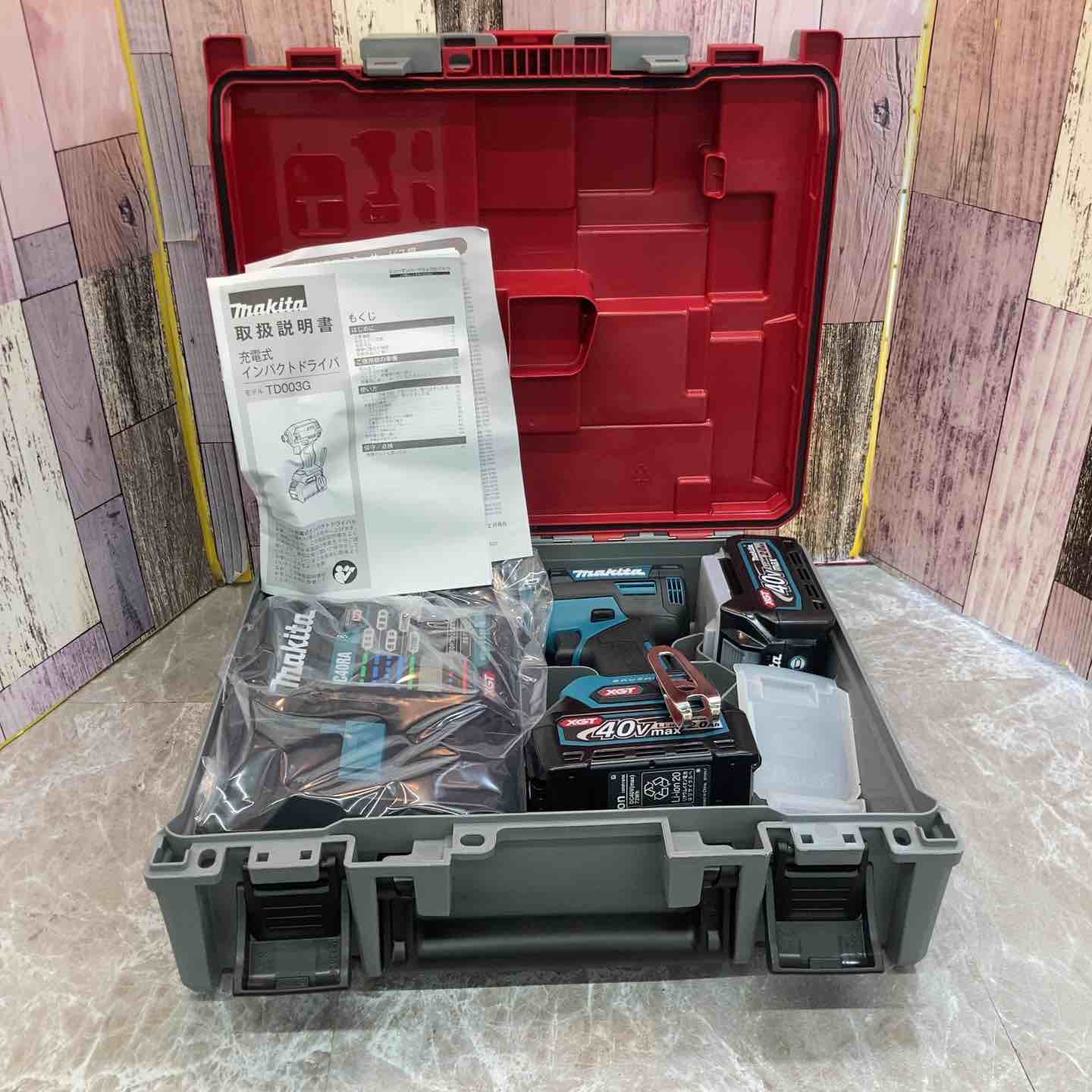 【新古】★マキタ(makita) コードレスインパクトドライバ TD003GRAX【八潮店】｜アクトツール店