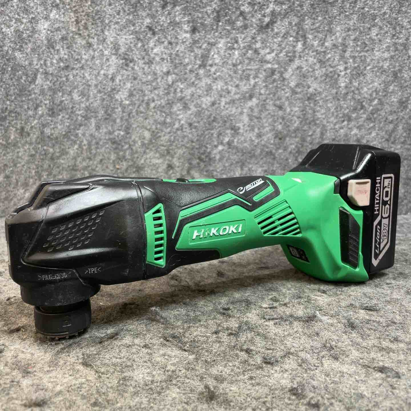 【中古】ハイコーキ(※旧:日立工機) コードレスマルチツール CV18DBL(NN) 蓄電池1個付 【桶川店】