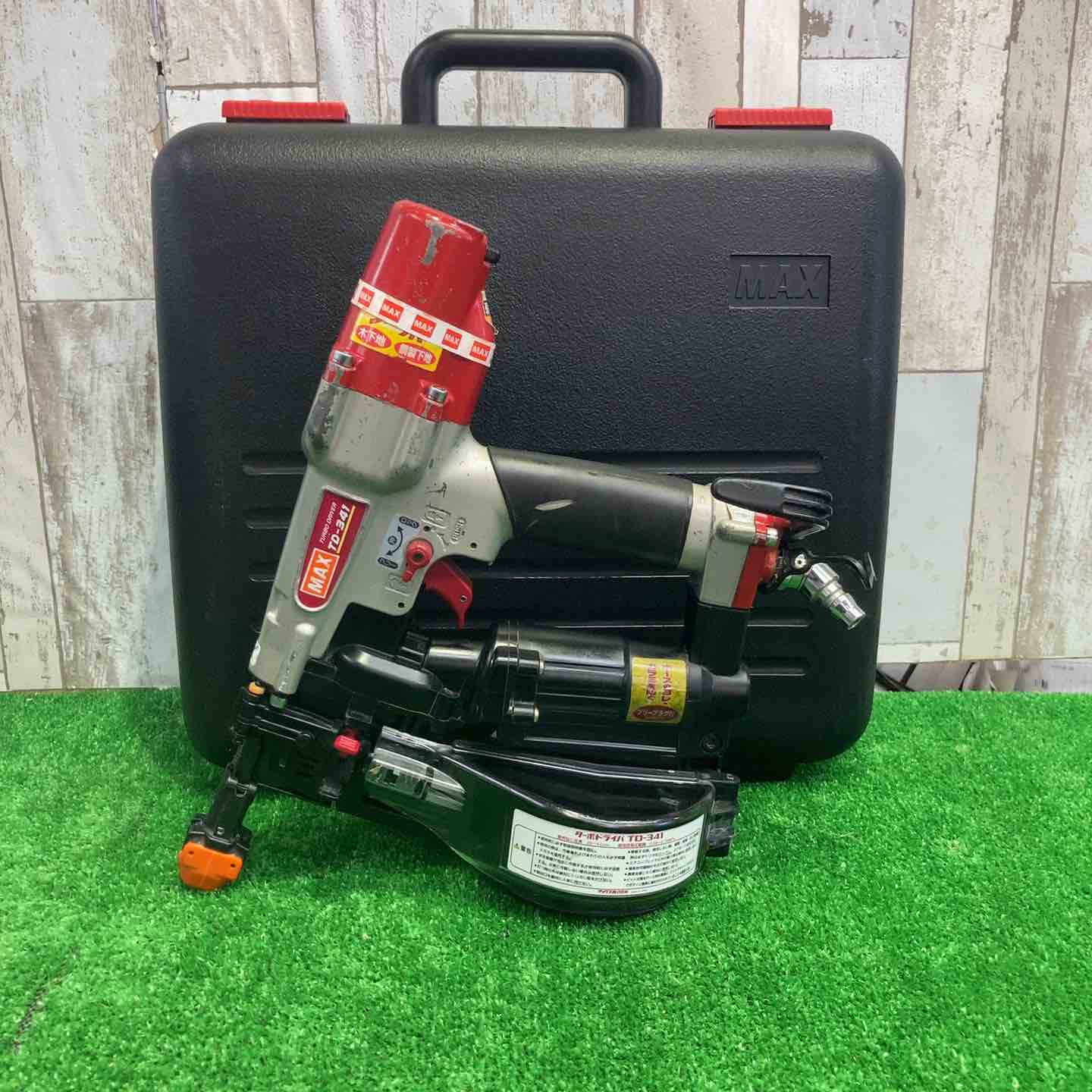 【中古】マックス(MAX) 常圧エア湖螺子釘打ち機 TD-341【町田店】