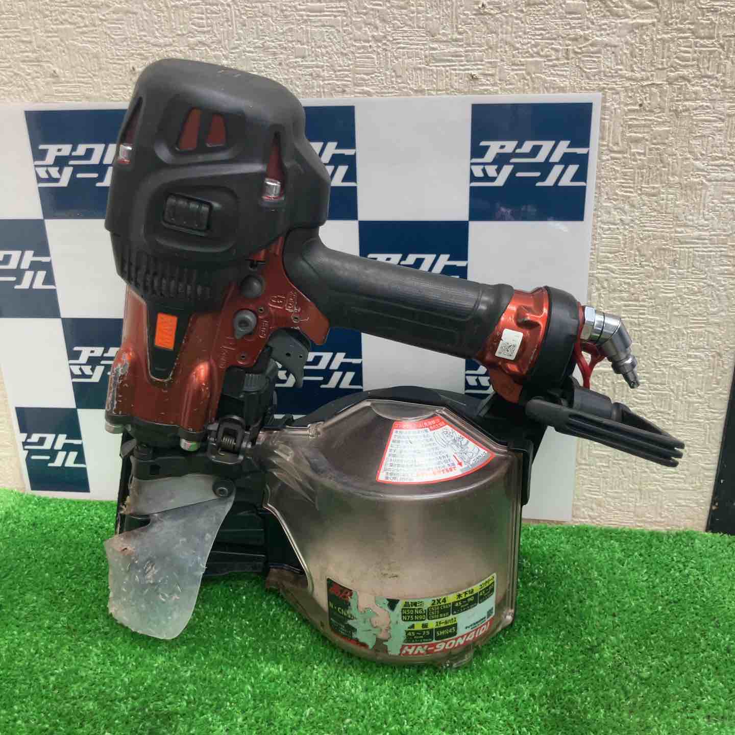 【中古】★マックス(MAX) 高圧大気圏釘打ち機 HN-90N4(D)-R【草加店】
