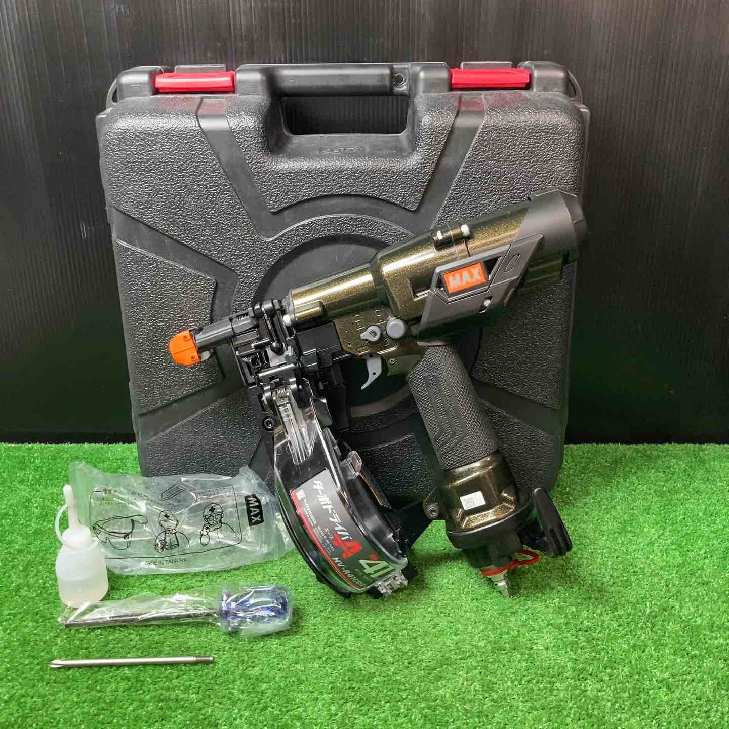 【中古】★マックス(MAX) ねじ打ち機 HV-R41G6(D)_琥珀色オリーブ ◎制限事項色【岩槻店】