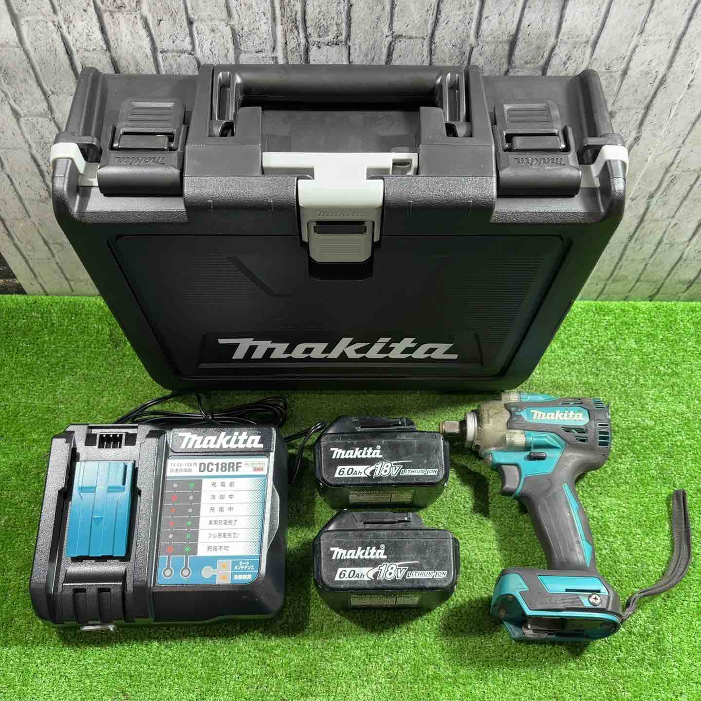 【中古】★マキタ(makita) 18V コードレスインパクトレンチ TW300DRGX 動くこと突きとめる済【三角江店】