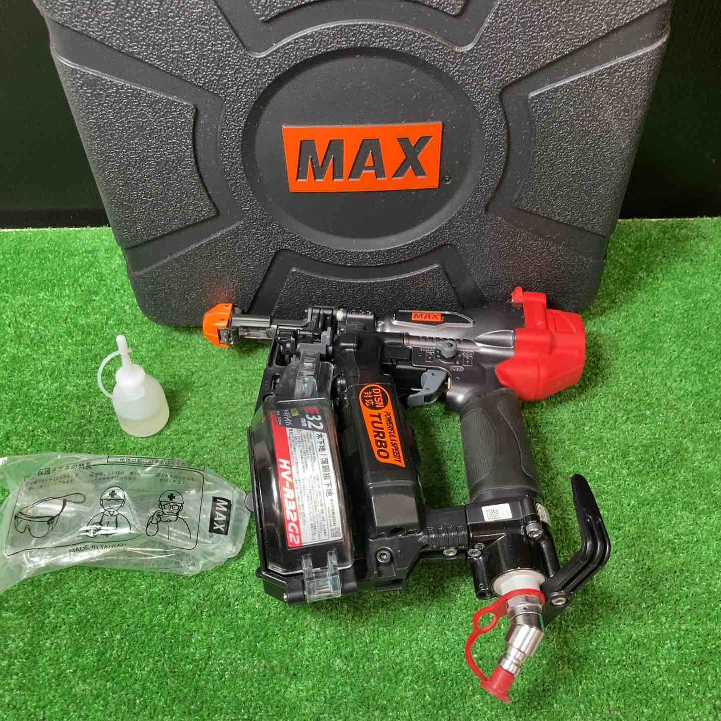 【中古】★マックス(MAX) 高圧大気圏螺旋釘打機 HV-R32G2-G【岩槻店】