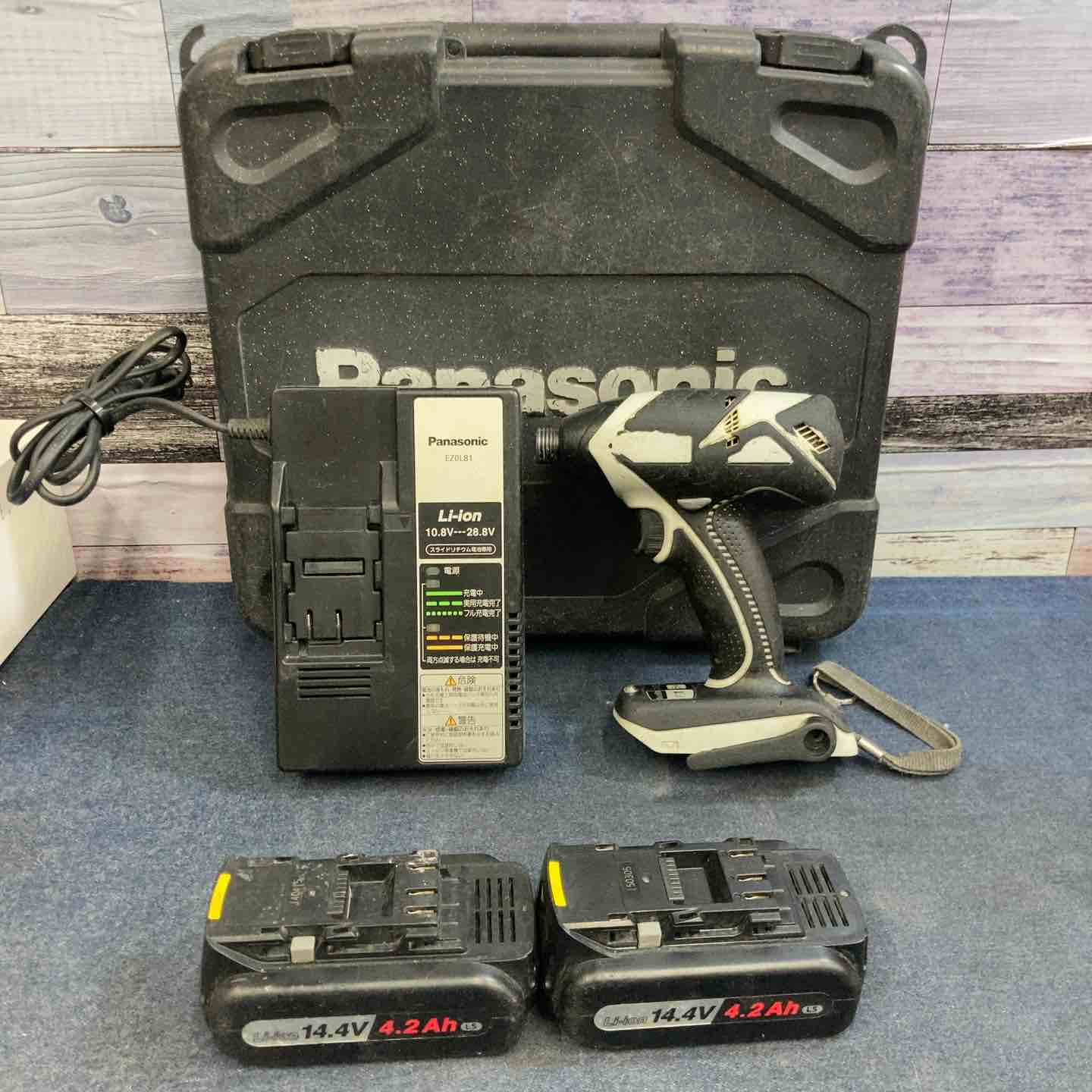 【中古】★パナソニック(Panasonic) コードレスインパクトドライバー EZ7544LS2S-B【八潮店】|アクトツール店