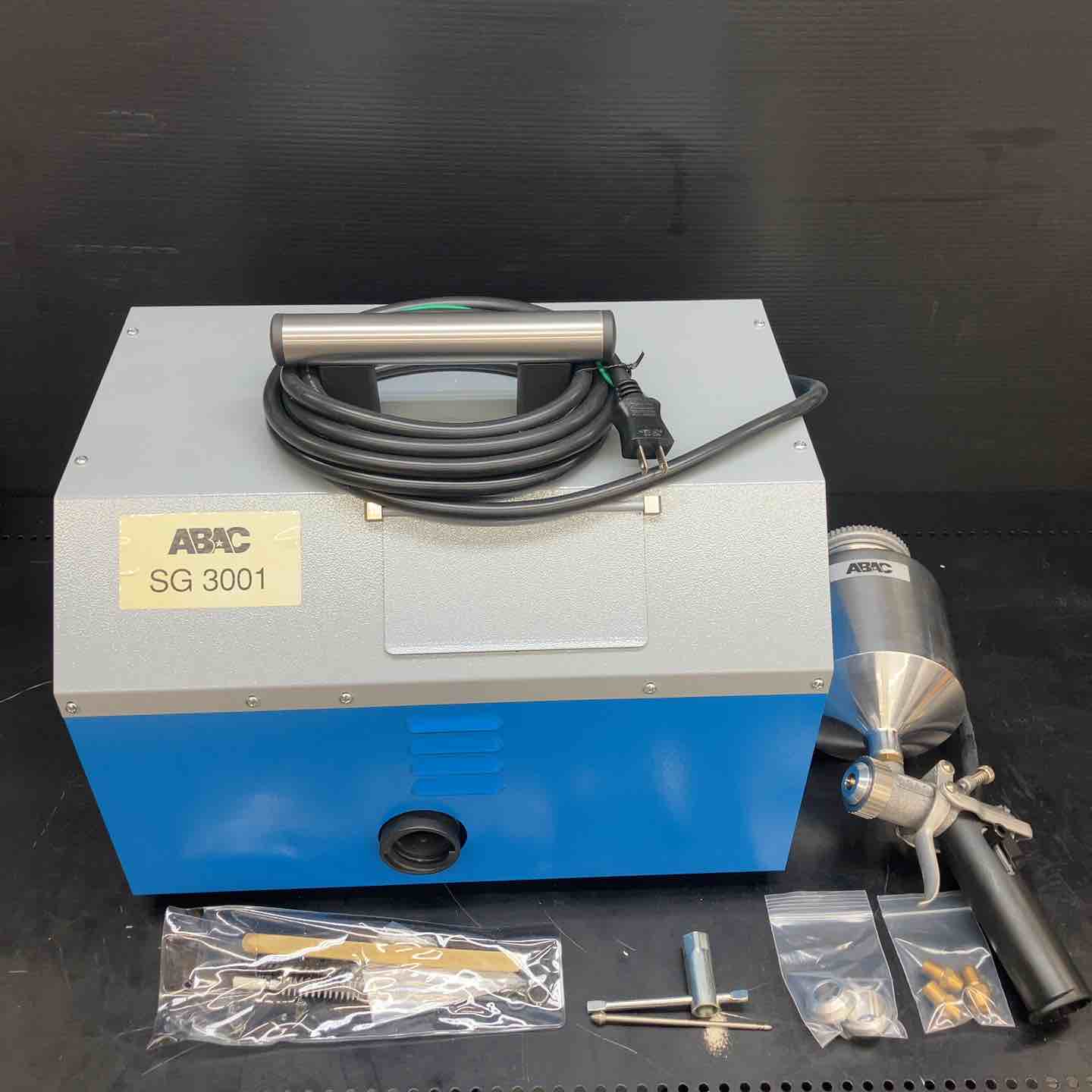 【新古】abac(アバック) 温風低圧ペンキ塗り機 SG3001 火器(PN-5)導管有 明らかにする書無【川越店】