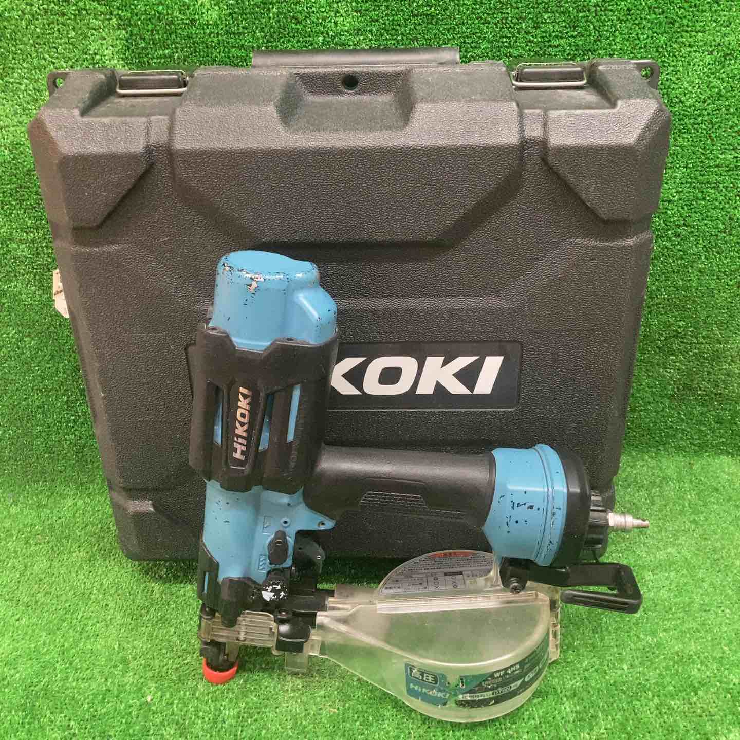 【中古】☆ハイコーキ(HIKOKI ※旧:日立工機) 高圧エア湖螺旋釘打ち機 WF4HS(CB)【川越店】