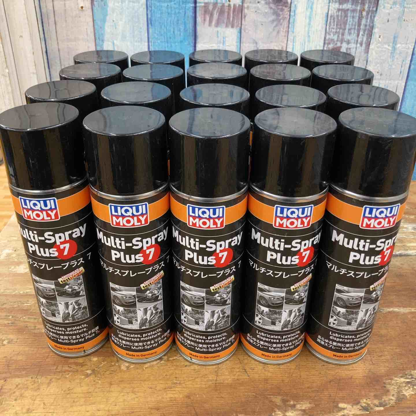 【新古】貨物輸送無料 リキモリ LIQUIMOLY マルチスプレープラス7 20本仕掛ける まとめ売り 防錆 木目細か剤 検査と修理【柏店】