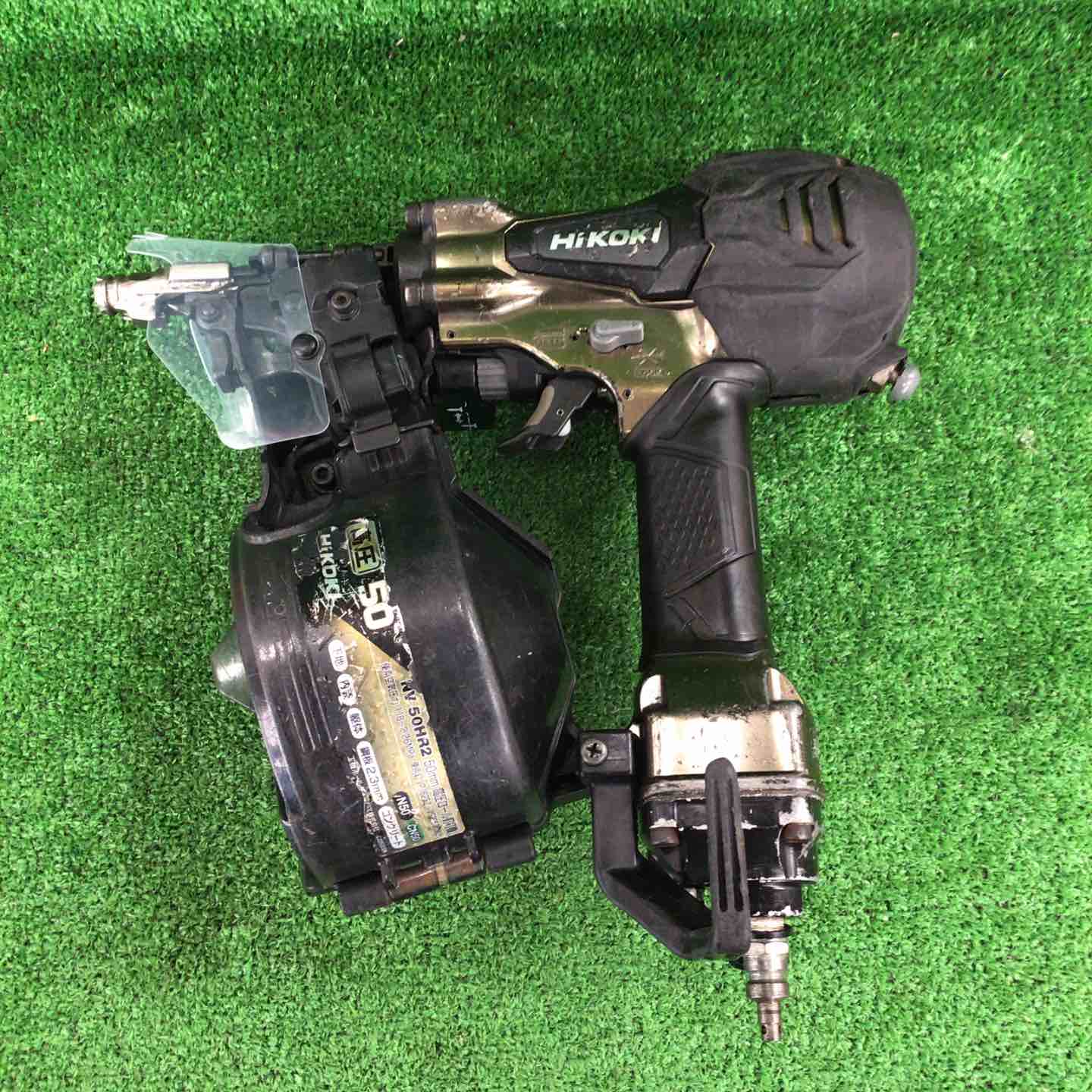 【中古】★ハイコーキ(HIKOKI ※旧:日立工機) 高圧エア湖釘打ち機 NV50HR2(S)【川崎店】
