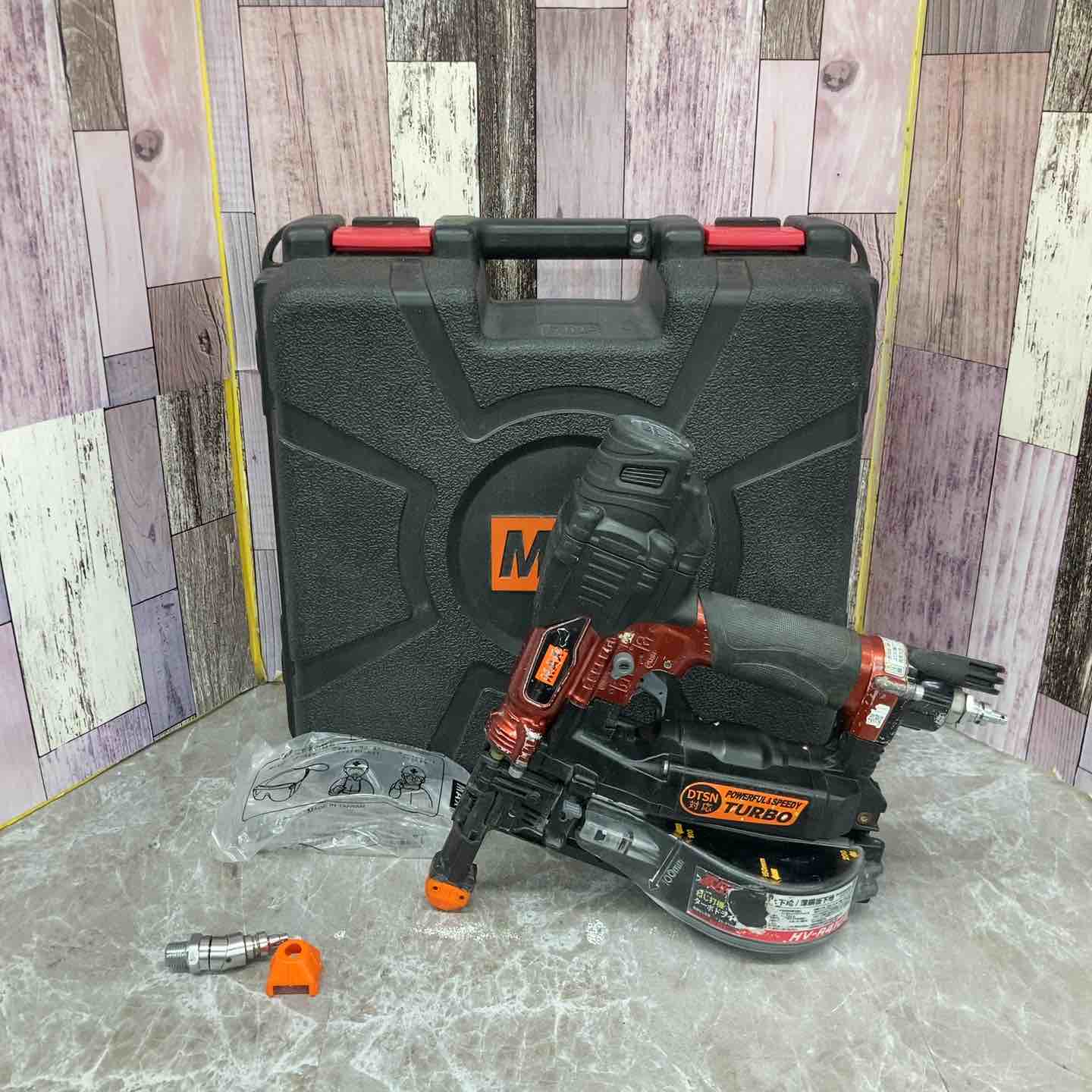 【中古】★マックス(MAX) 高圧大気圏螺旋釘打ち機 HV-R41G4-R【八潮店】