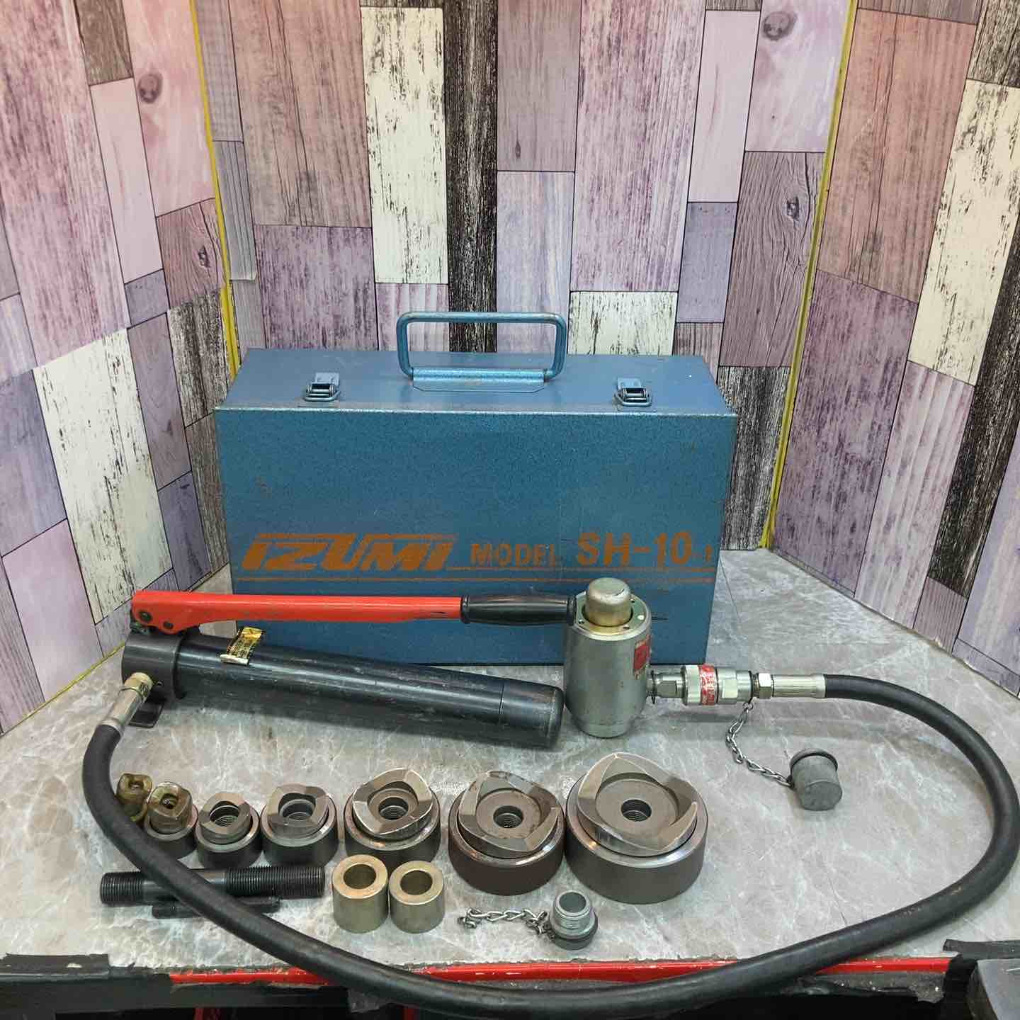 【中古】◇泉精器(IZUMI) 手動油圧式揚水機 HP-180N【八潮店】