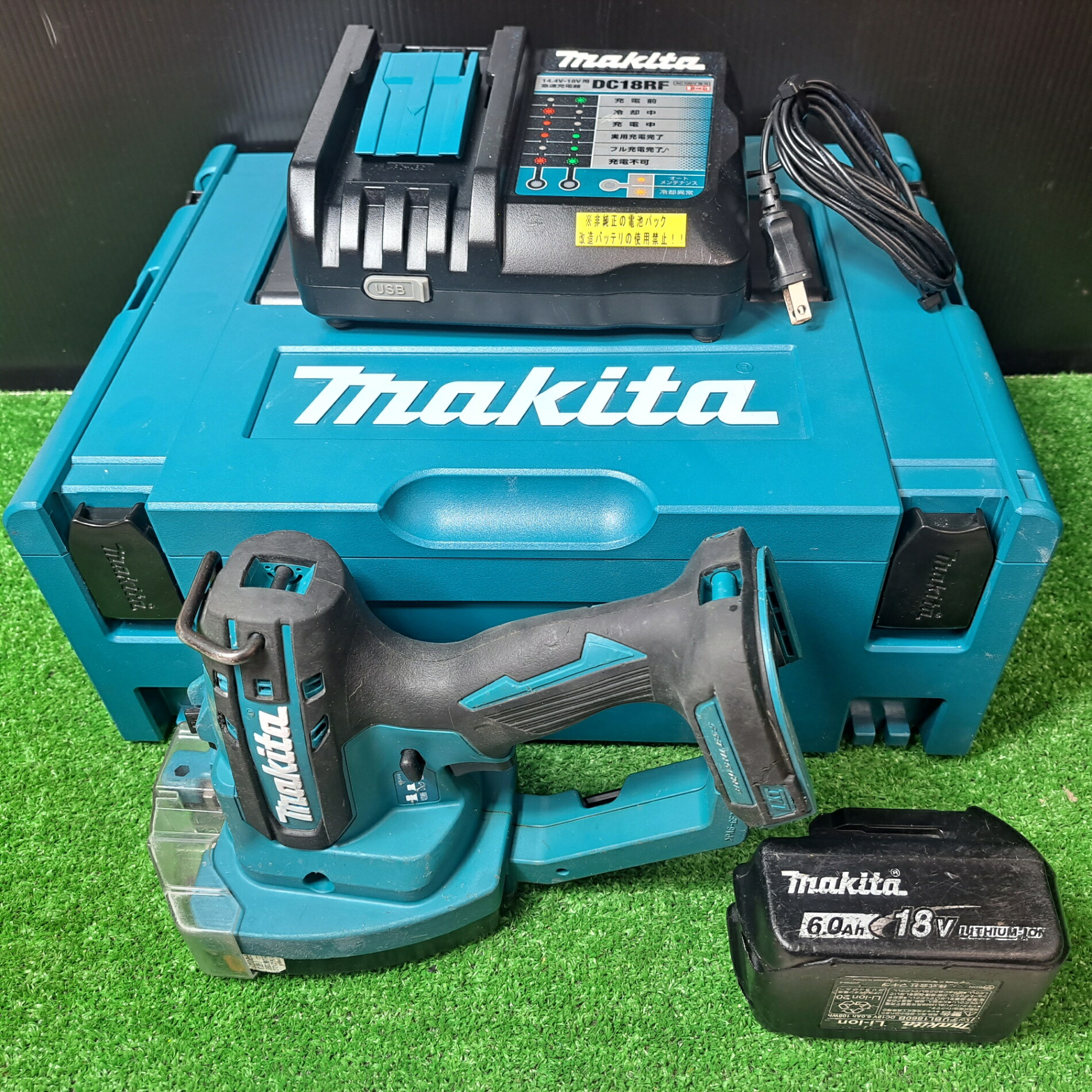 【中古】★マキタ(makita) コードレス全螺旋釘裁断師 SC102DRGX 蓄電池1個付き添い人！【岩槻店】