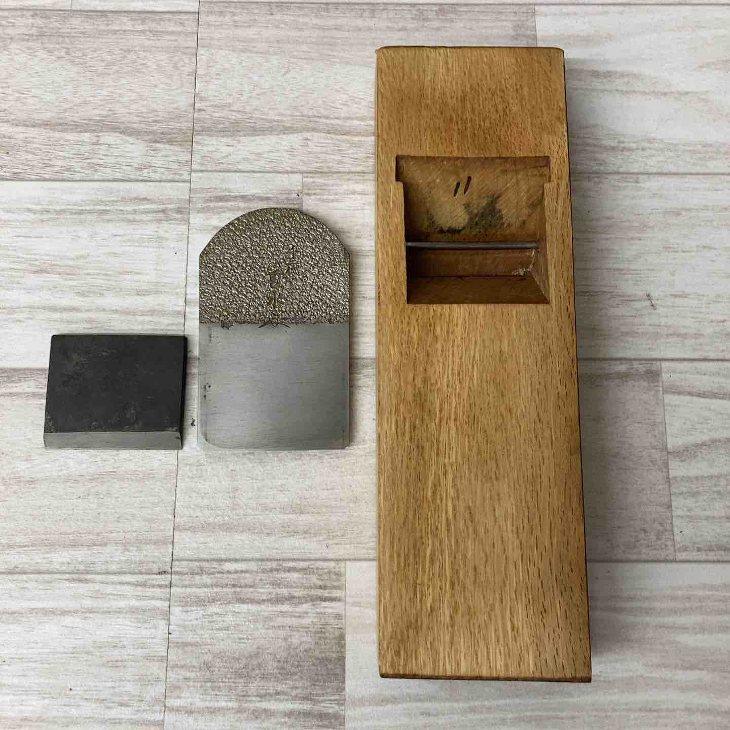 【中古】▼鉋 銘「三水」寸八 千三代 落合宇一 電話番号0277【柏店】