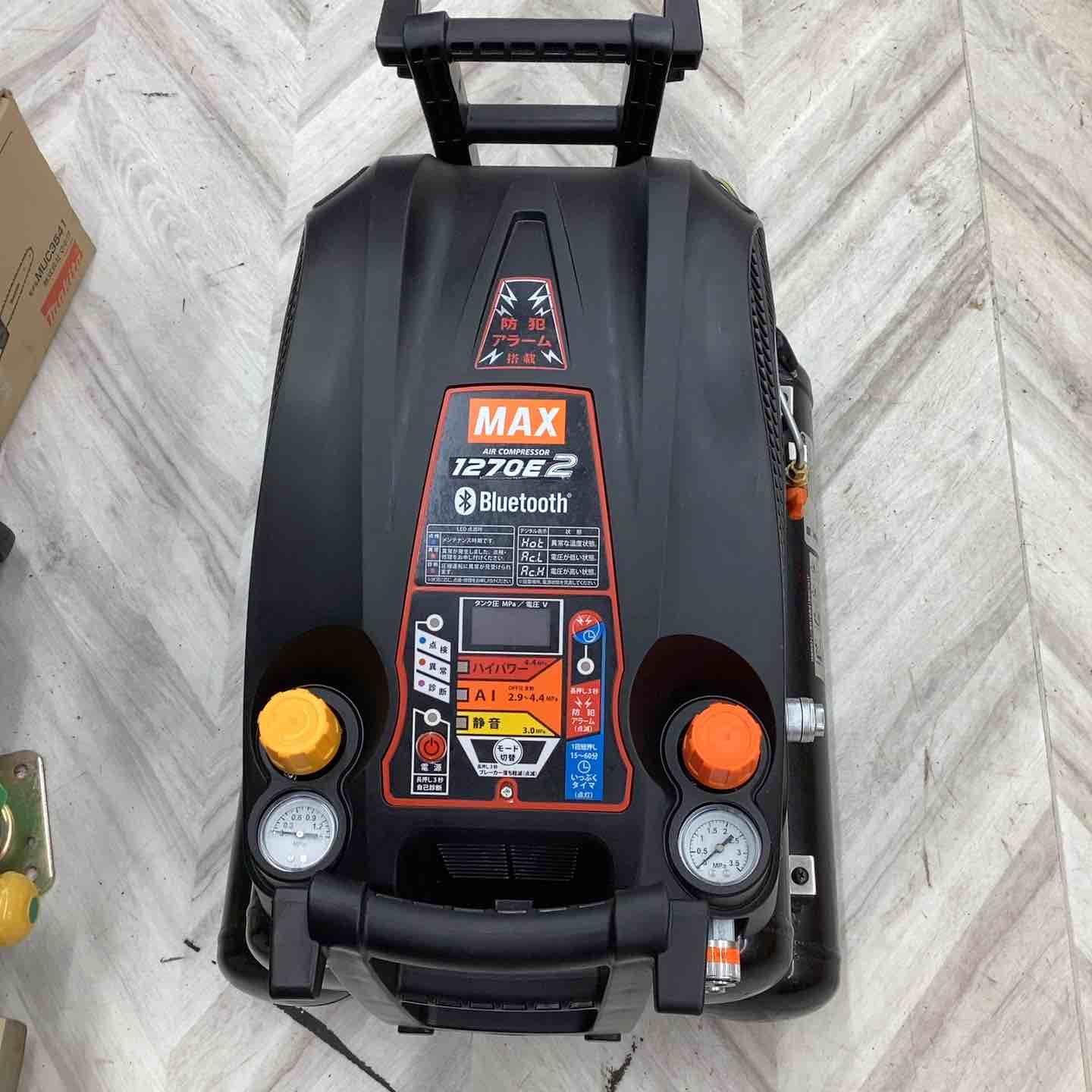 【中古】★マックス(MAX) エアコンプレッサー AK-HL1270E2(27L)_黒いこと【越谷店】
