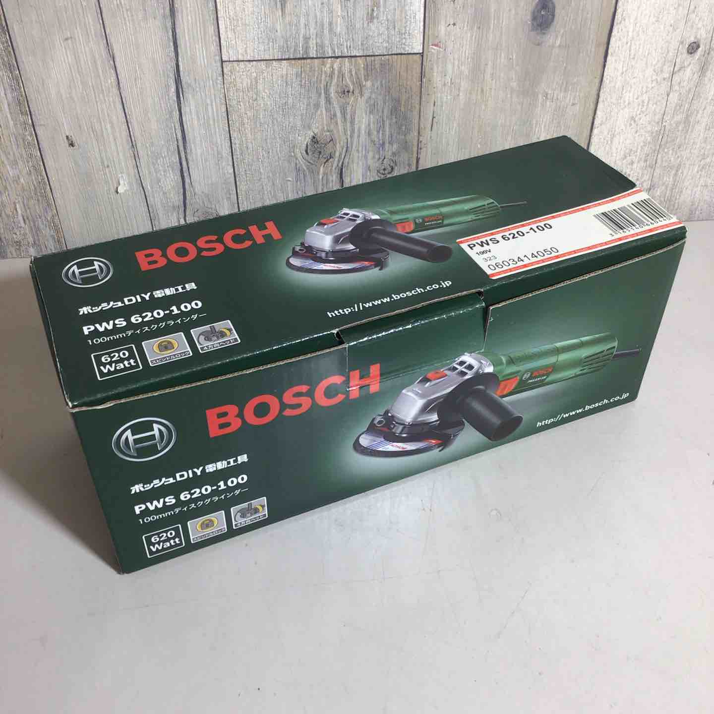 【新古】 ボッシュ BOSCH 100粍 ディスクグラインダ PWS620-100 圧砕機 吊りひも式 【戸田店】