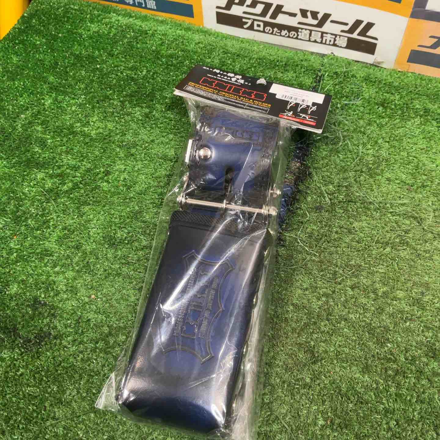 【新古】ニックス KNICKS アドバンガラス革 チェーン店3繋ぎ合わせる手合い鳶気泡管水準器保持者 青碧 ADV-100LDX3-BL【草加店】