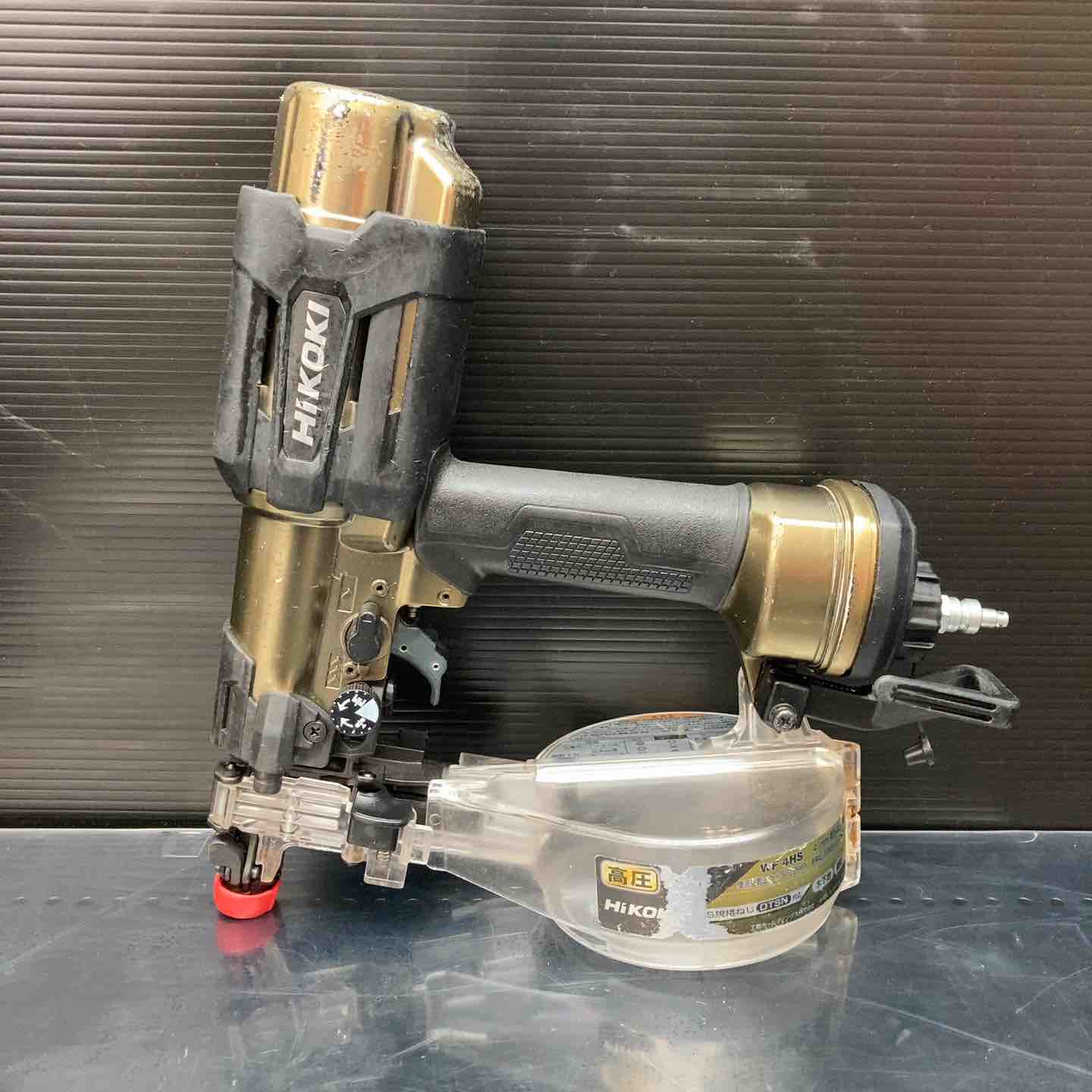 【中古】★ハイコーキ(HIKOKI ※旧:日立工機) 高圧エア湖螺旋釘打ち機 WF4HS【川越店】