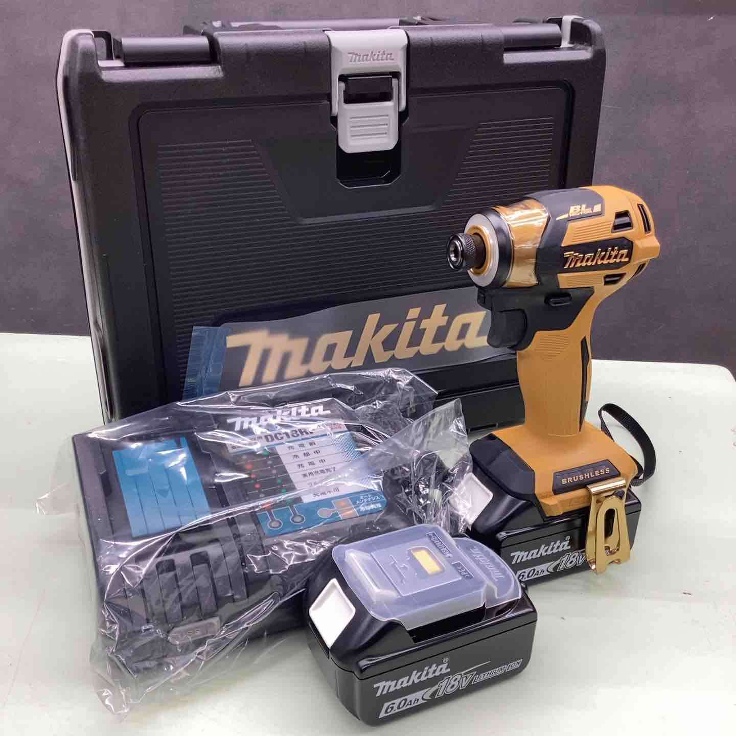 【新古】☆マキタ(makita) コードレスインパクトドライバー TD173DGXPY LTX20周年制限事項色 割り増し金黄色【草加店】