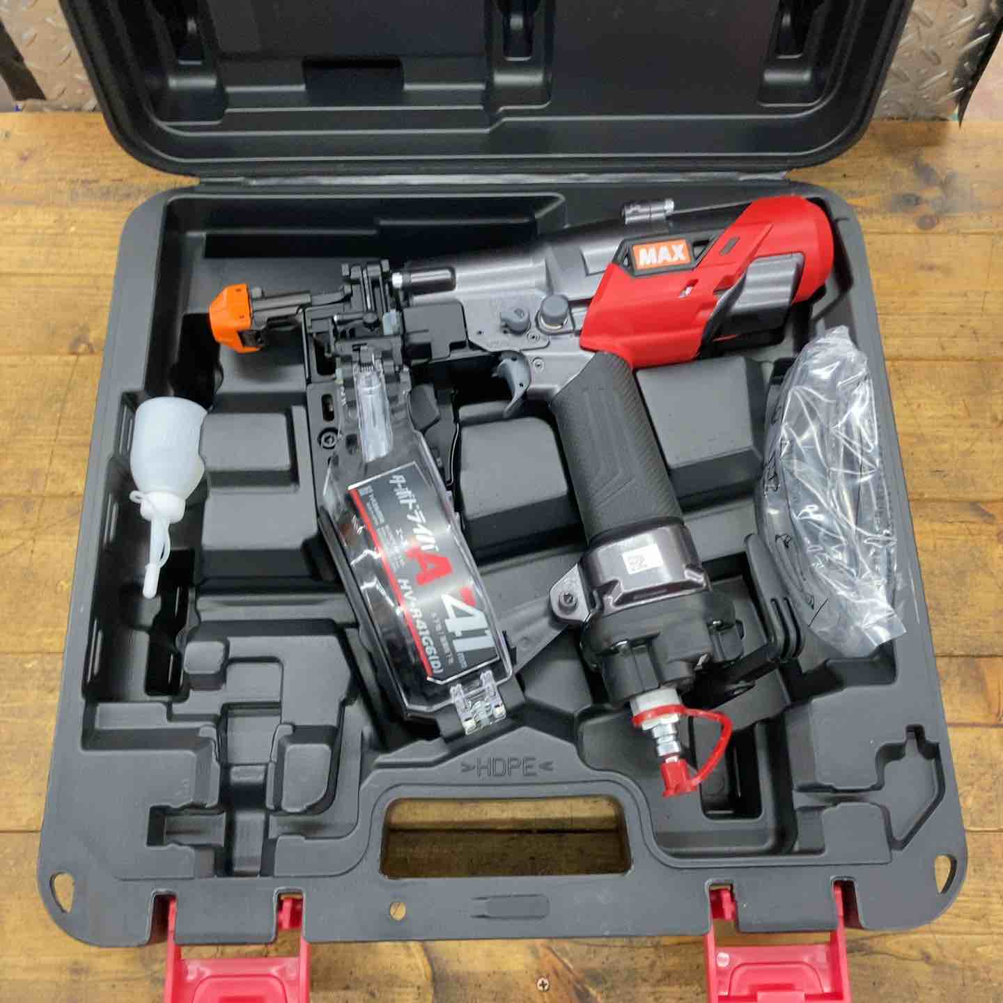 【中古】★マックス(MAX) 高圧大気圏ねじ釘打ち機 HV-R41G6(D)-G【所沢店】