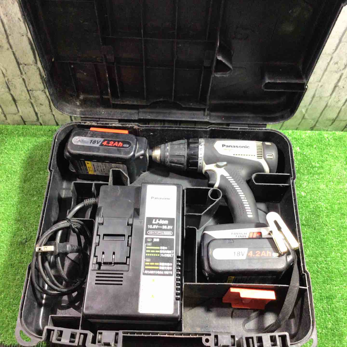 【中古】◇パナソニック(Panasonic) コードレスドリルドライバ EZ74A1LS2G-H【三角江店】