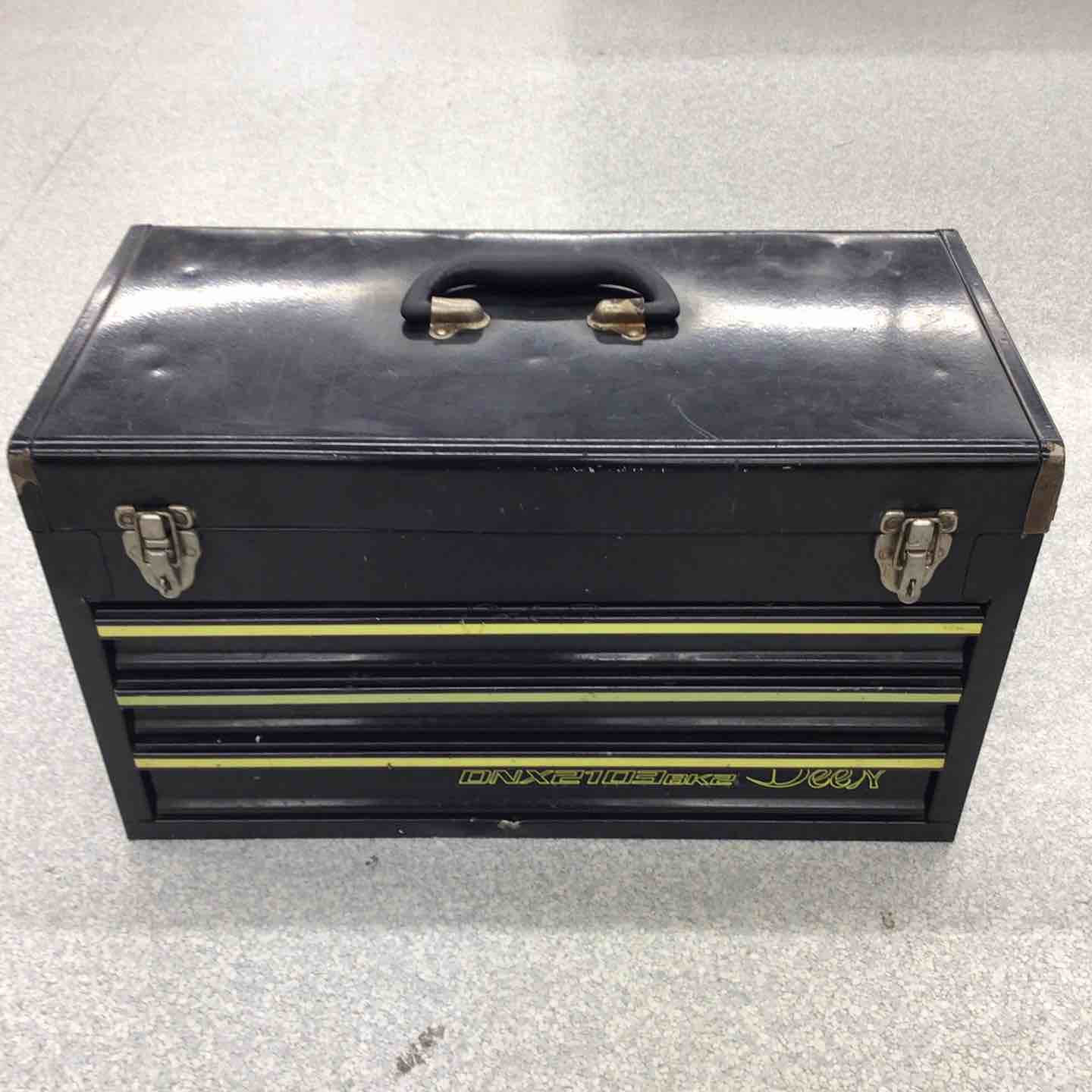 【中古】DEEN ディーン 物の具ボックス席 3段用だんす 手道具箱 DNX2103BK2【八潮店】