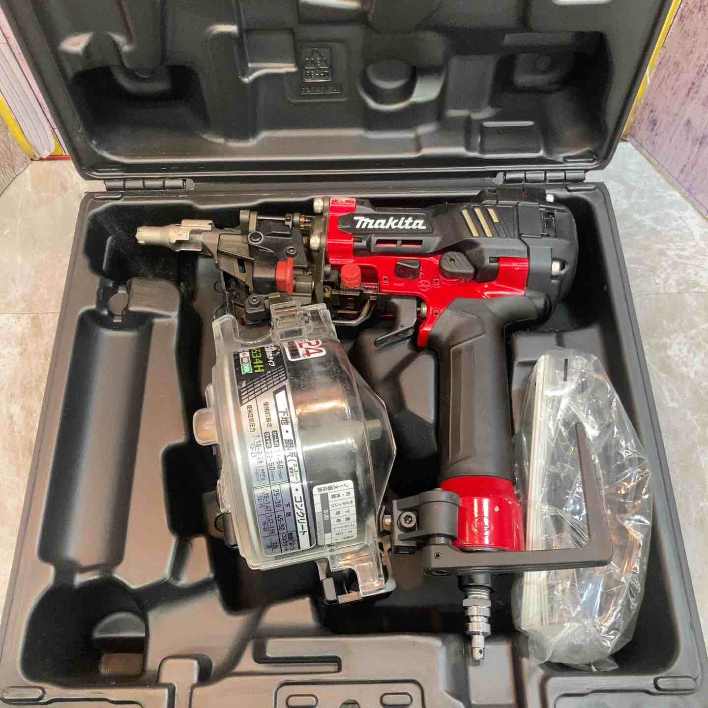 【中古】★マキタ(makita) 高圧大気圏釘打ち機 AN534H【八潮店】