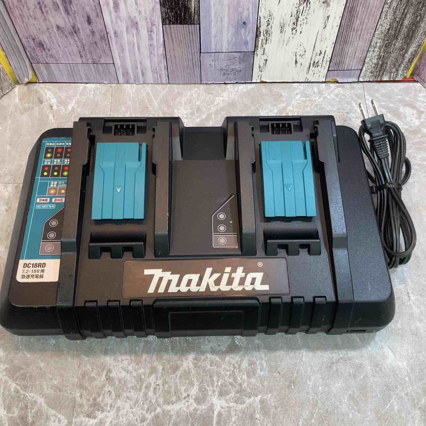 【中古】マキタ makita 2口手っとり早い申し受ける器 DC18RD 箱なし【八潮店】