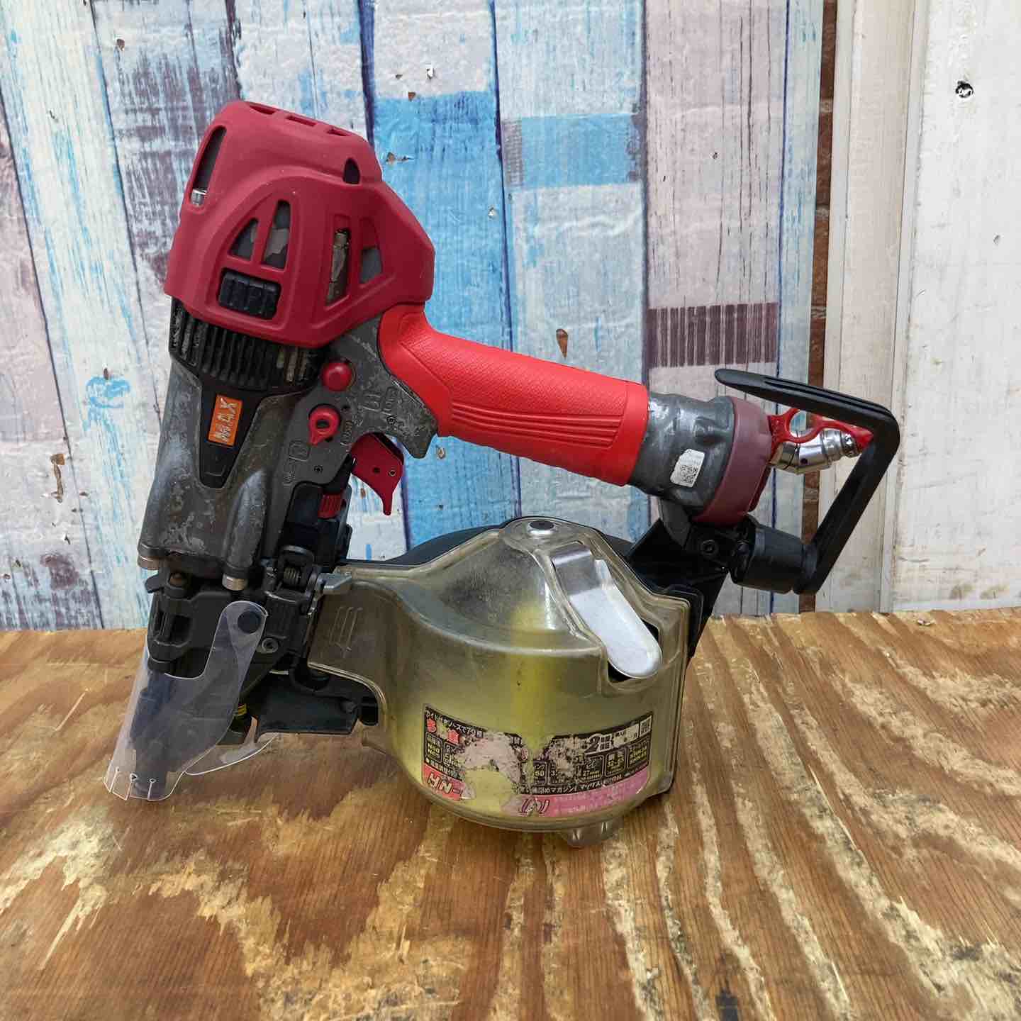 【中古】マックス(MAX) 高圧エア湖釘打ち機 HN-65N2(D) 製造会社取りつくろう品【柏店】