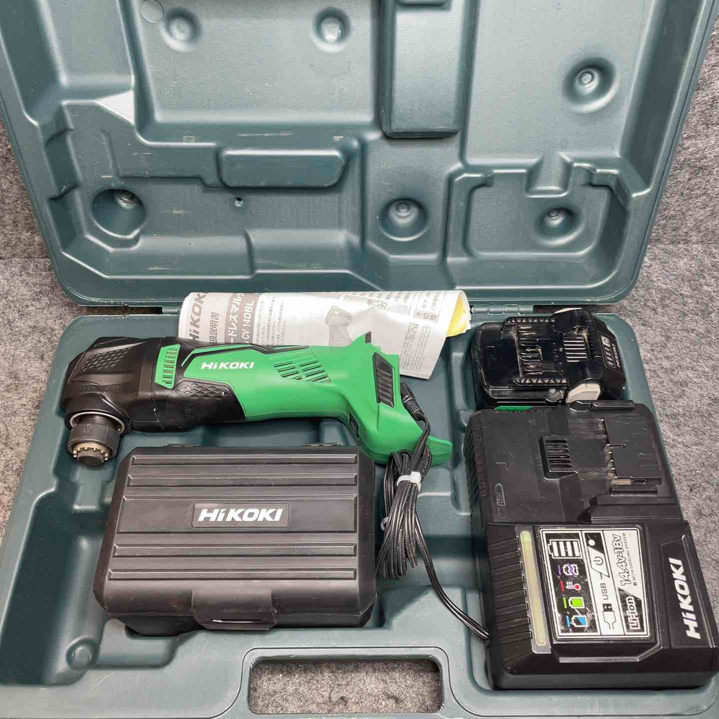【中古】ハイコーキ(※旧:日立工機) コードレスマルチツール CV18DBL(LXPK)【桶川店】