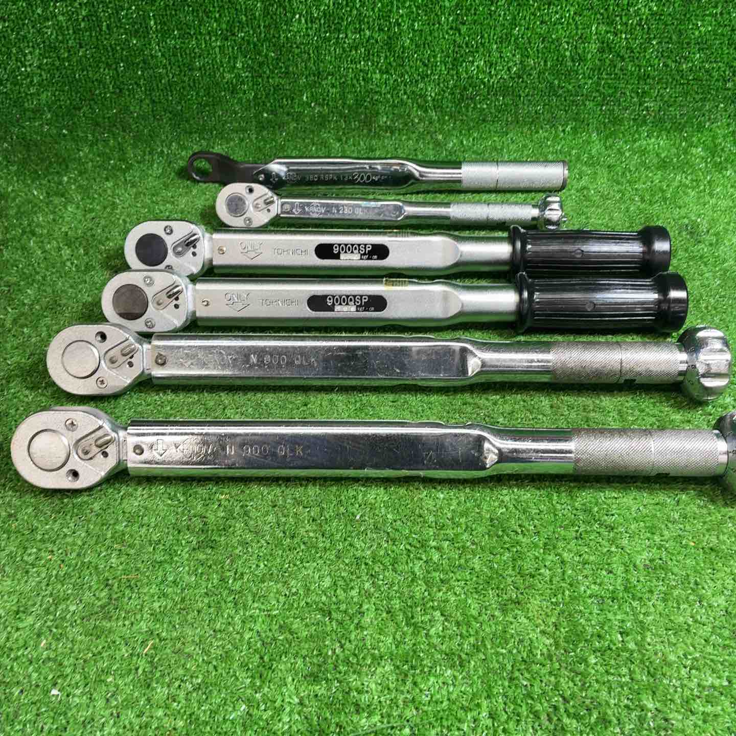 【中古】【現況品】東日製造所 TOHNICHI トルクレンチ 900QSP 2本 中村製造所 (KANON) N900QLK ２本 N230QLK 1本 380RSPK  1本 【藤沢店】