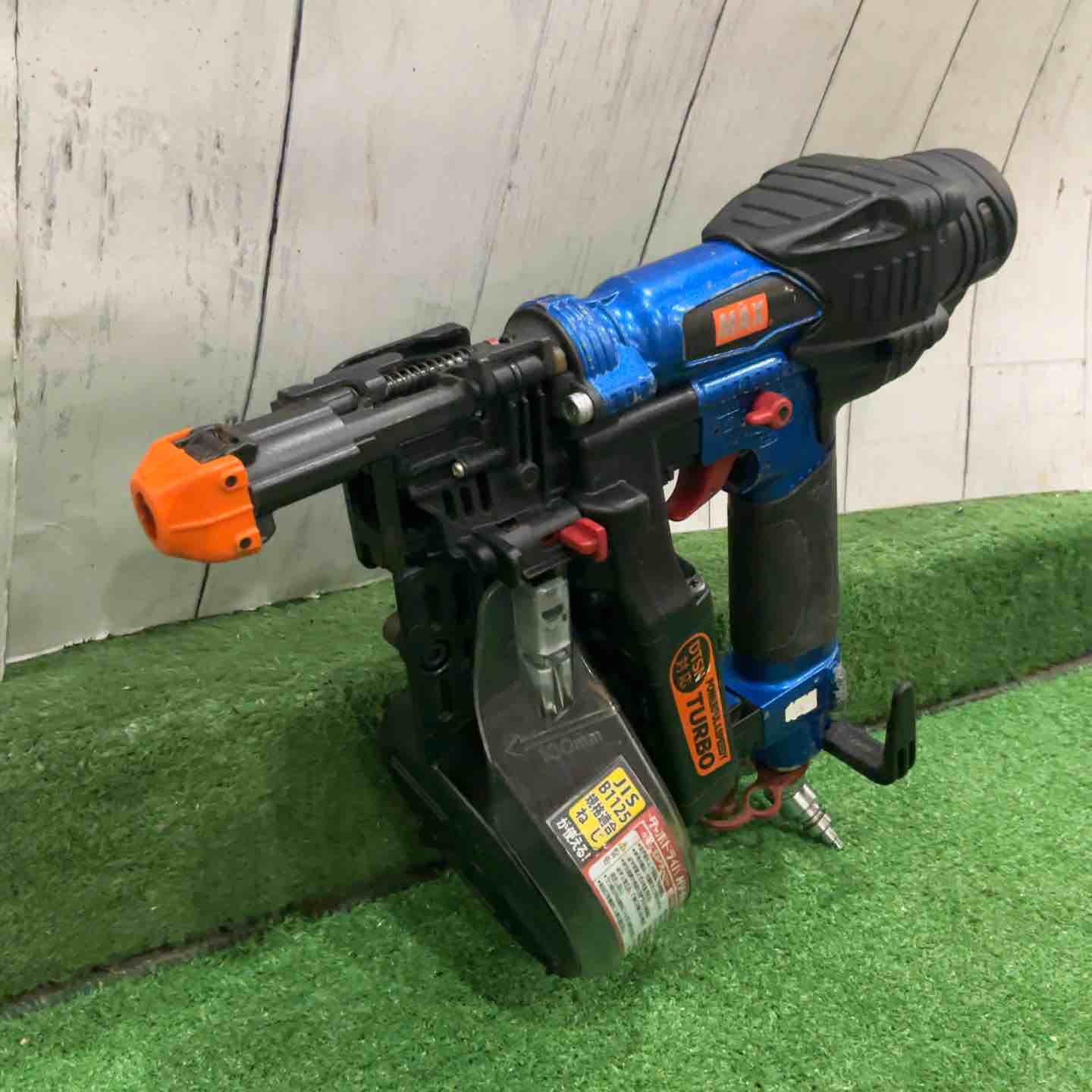 【中古】★マックス(MAX) 高圧エア湖螺旋釘打ち機 HV-R41G4【三角江店】