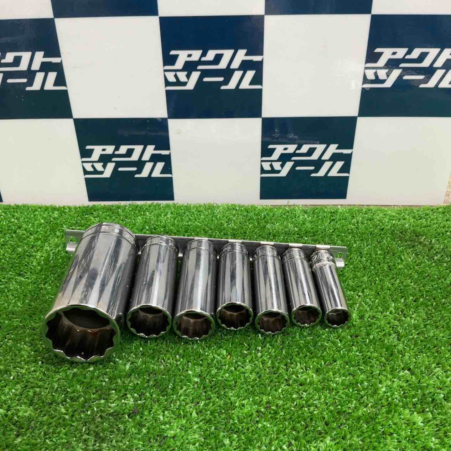 【中古】スナップオン(Snap-on) シャローソケットセット 7点 空想科学小説141 空想科学小説161 空想科学小説181 空想科学小説201 空想科学小説221 空想科学小説241 S381【草加店】