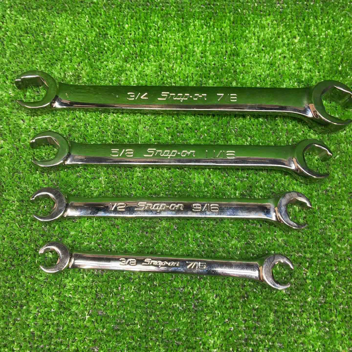【中古】▼スナップオン フレアナットレンチ4点書き割り RXFS1214B/1618B/2022B/2428B【藤沢店】