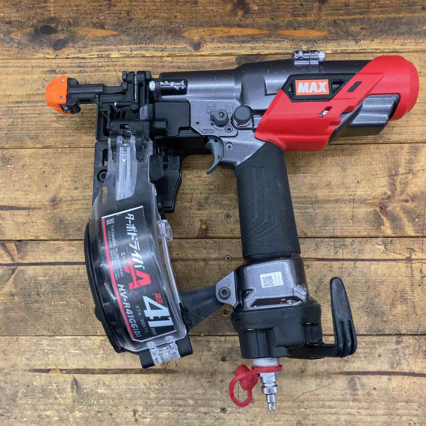 【中古】★マックス(MAX) 高圧エア湖螺子釘打ち機 HV-R41G6(D)-G【所沢店】