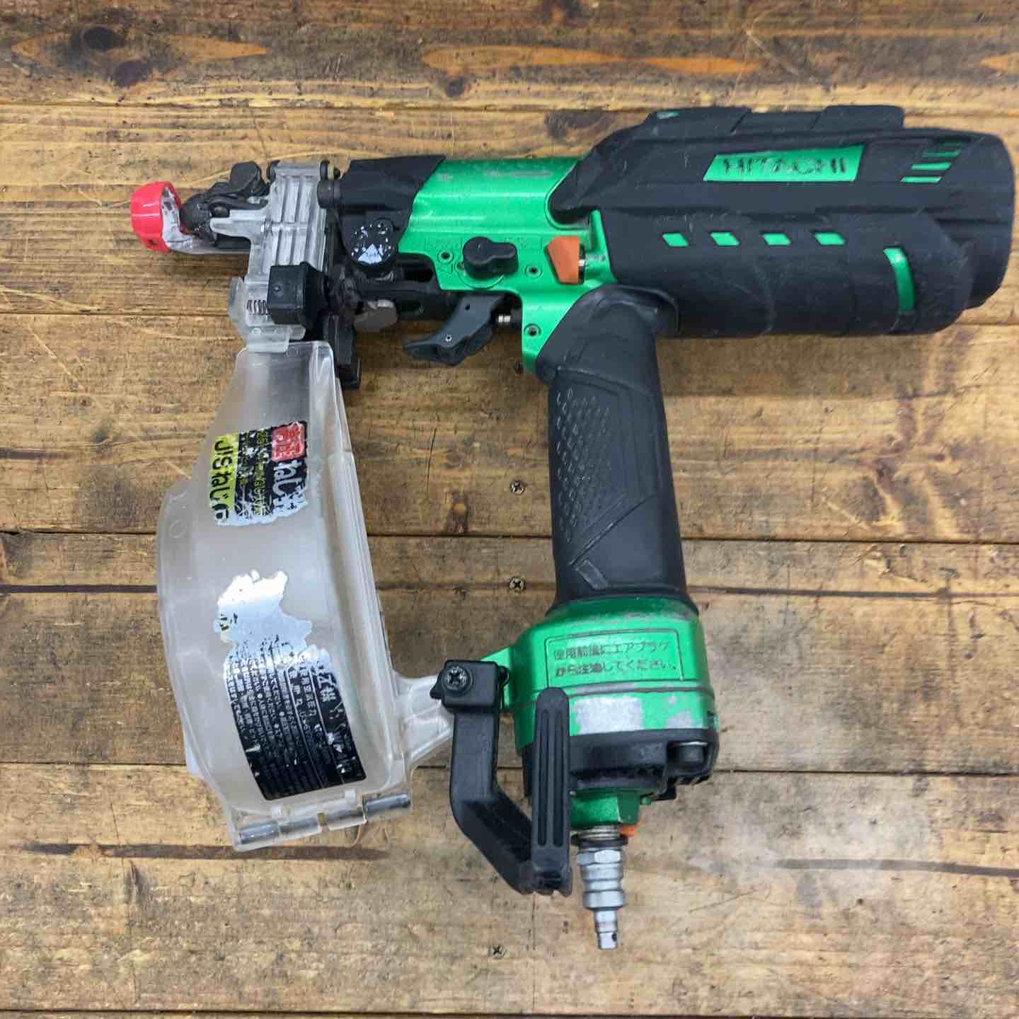 【中古】★ハイコーキ(HIKOKI ※旧:日立工機) 高圧エア湖螺旋釘打ち機 WF4H3(L)【所沢店】