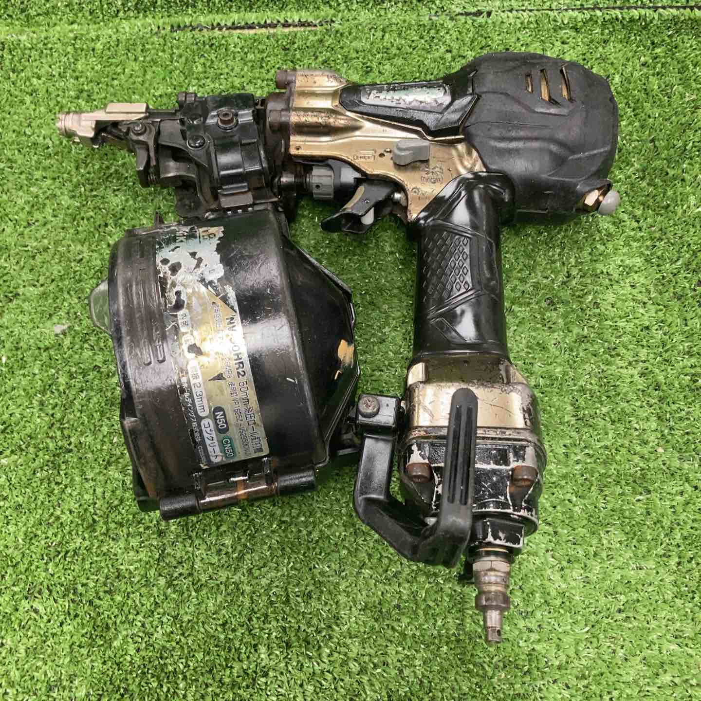 【中古】ハイコーキ(HIKOKI ※旧:日立工機) 高圧エア湖釘打ち機 NV50HR2(N)【川崎店】