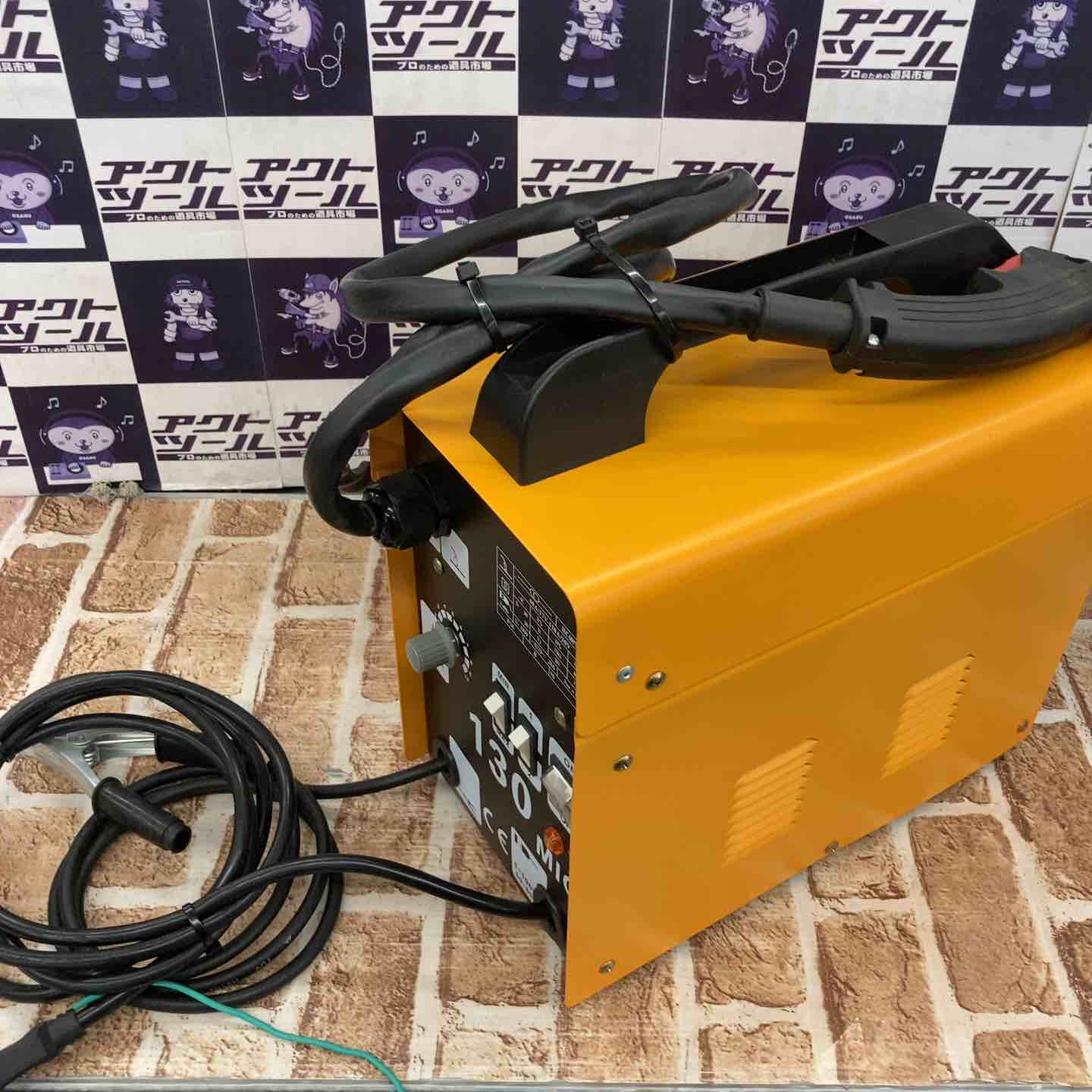 【中古】半自動小銃 弧線 溶接機 120A MIG130【所沢店】