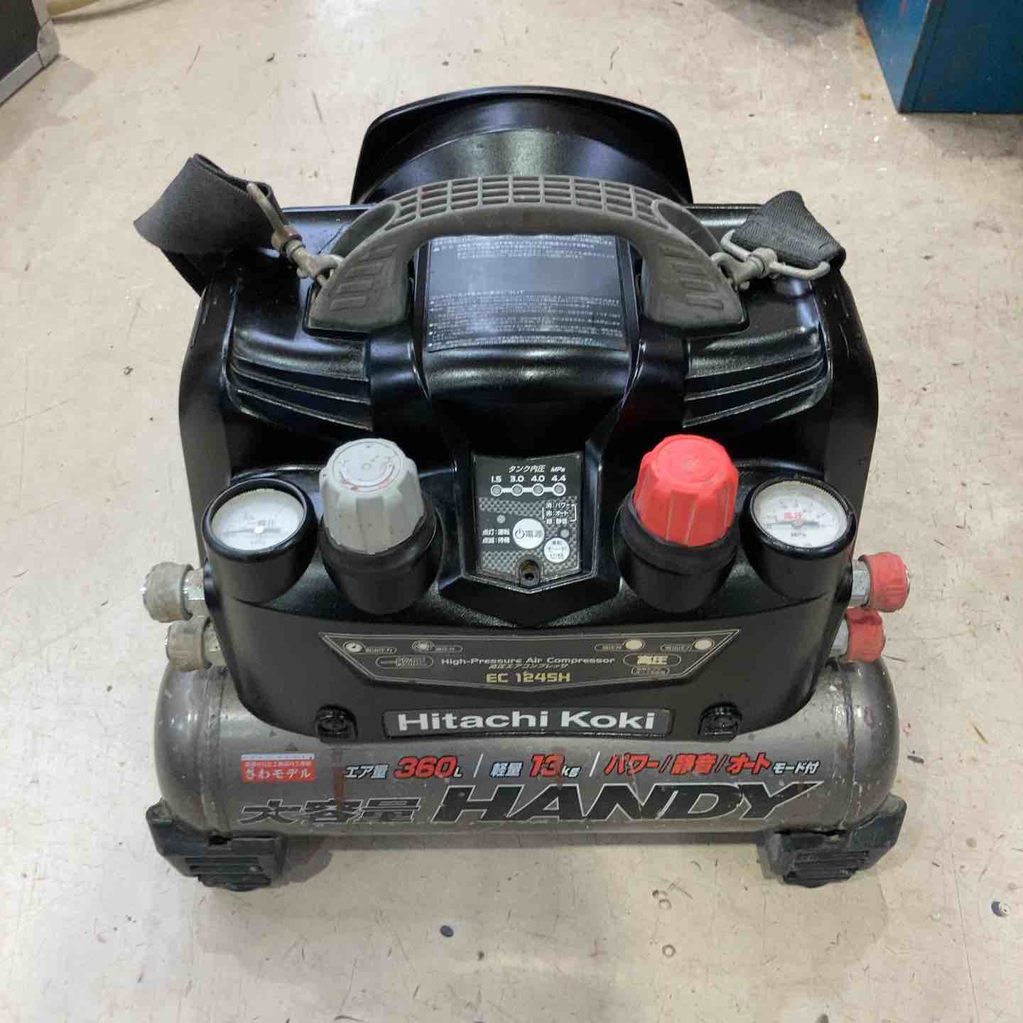 【中古】★ハイコーキ(HIKOKI ※旧:日立工機) エアコンプレッサー EC1245H【町田店】